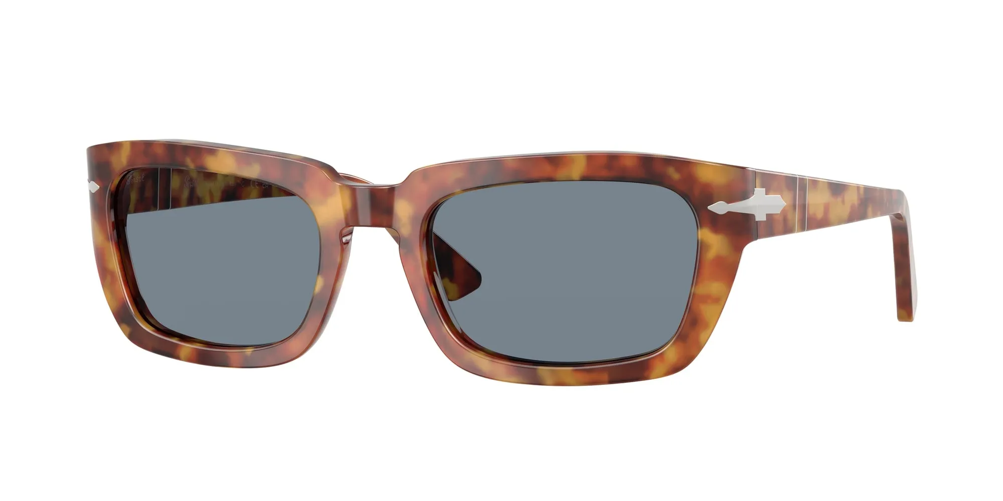 Persol PO3367S 106/56 Occhiali da sole Acetato Tartaruga Blu Pillow Normale - immagine 1