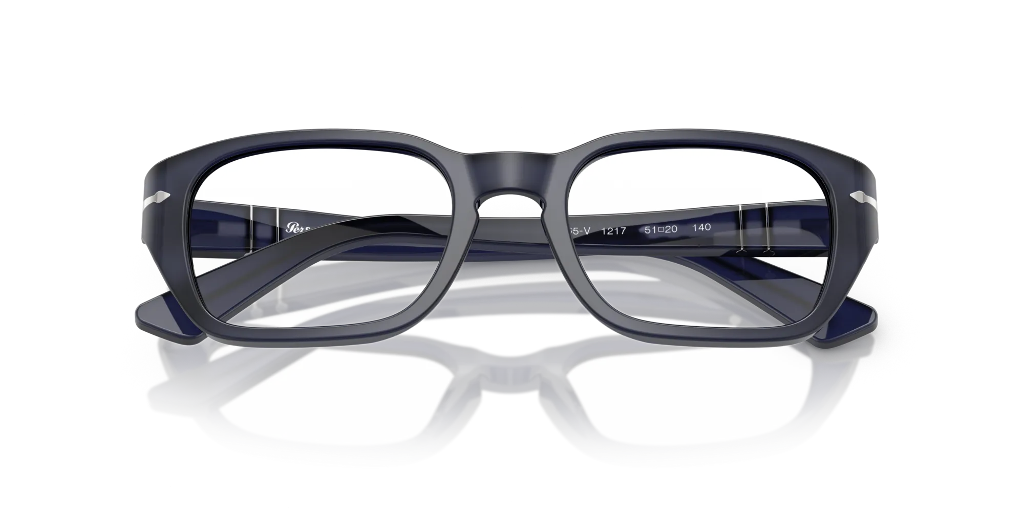 Persol PO3365V 1217 Montature da vista Acetato Blu Pillow Normale - immagine 2