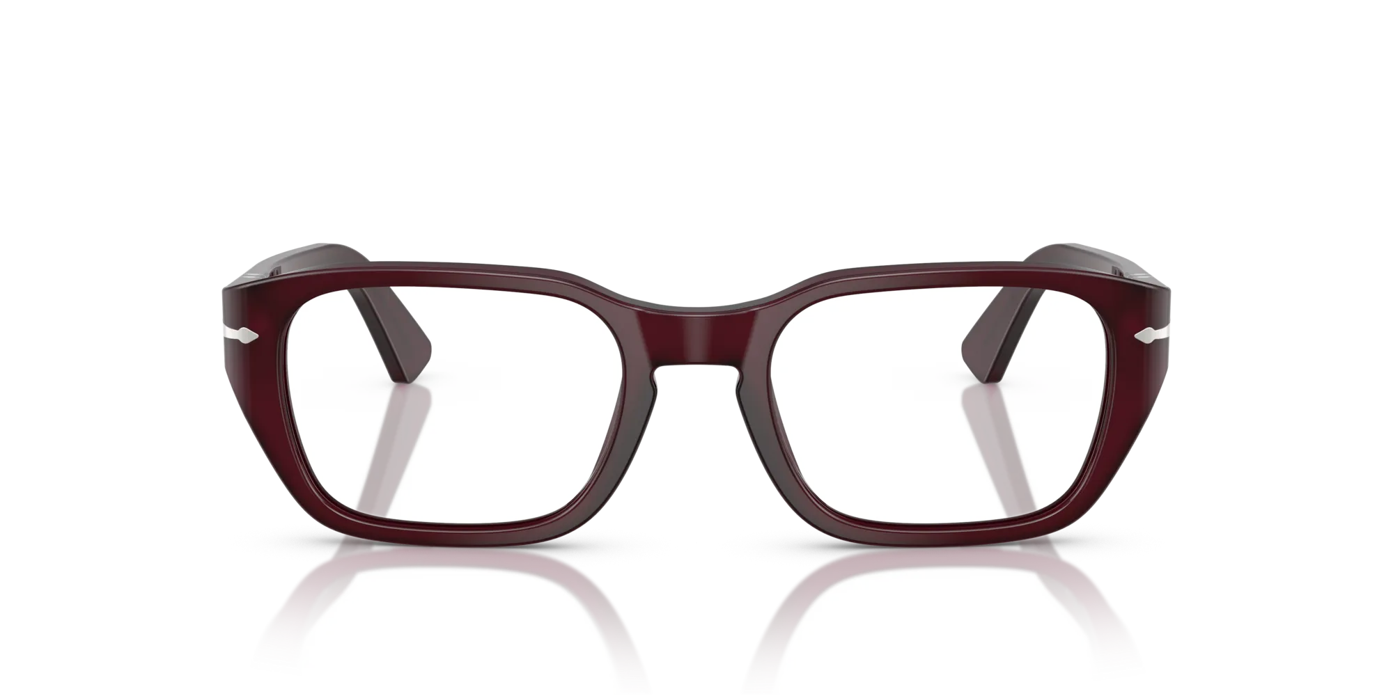 Persol PO3365V 1216 Montature da vista Acetato Bordeaux Pillow Normale - immagine 3