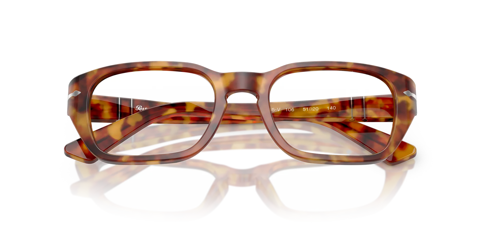 Persol PO3365V 106 Montature da vista Acetato Tartaruga Pillow Normale - immagine 2