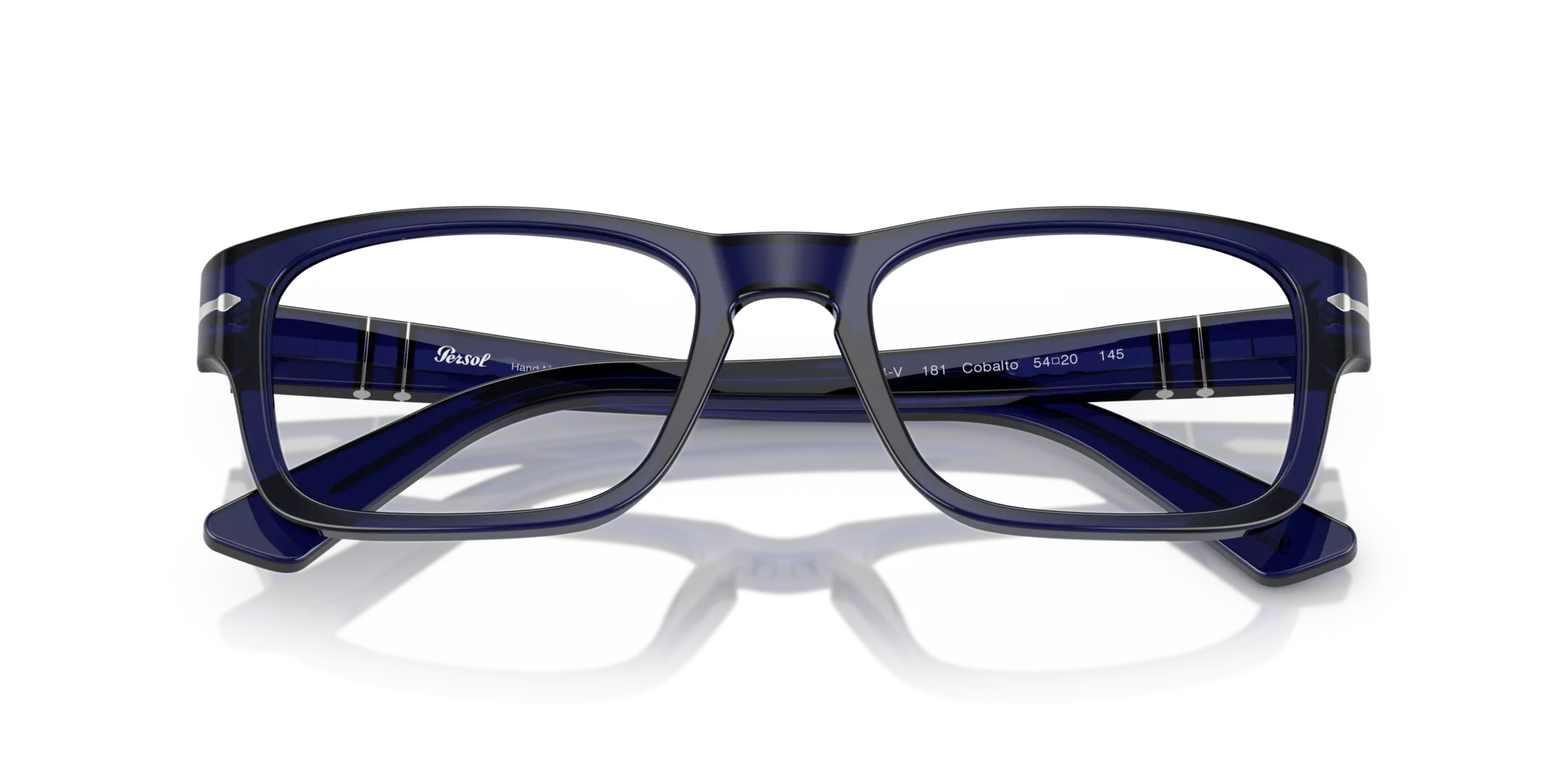 Persol PO3364V 181 Montature da vista Acetato Blu Squadrata Normale - immagine 2