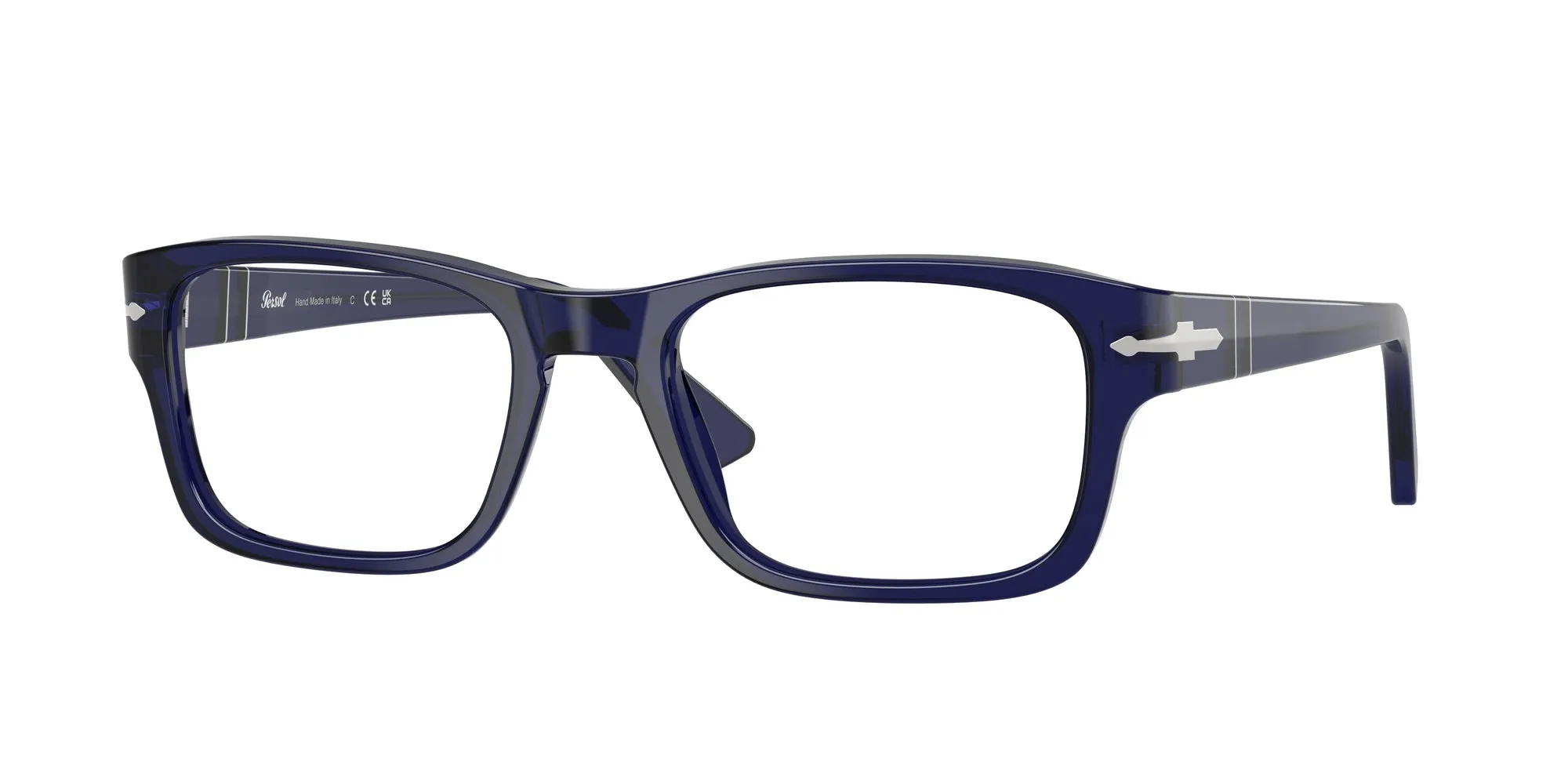 Persol PO3364V 181 Montature da vista Acetato Blu Squadrata Normale - immagine 1