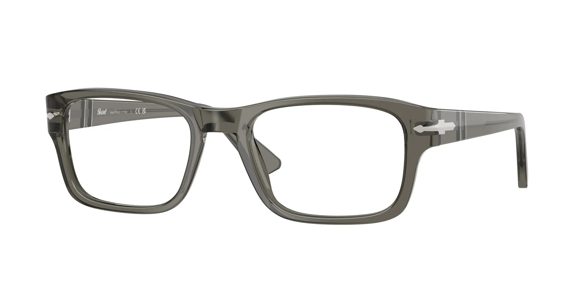 Persol PO3364V 1103 Montature da vista Acetato Grigio Squadrata Normale - immagine 1