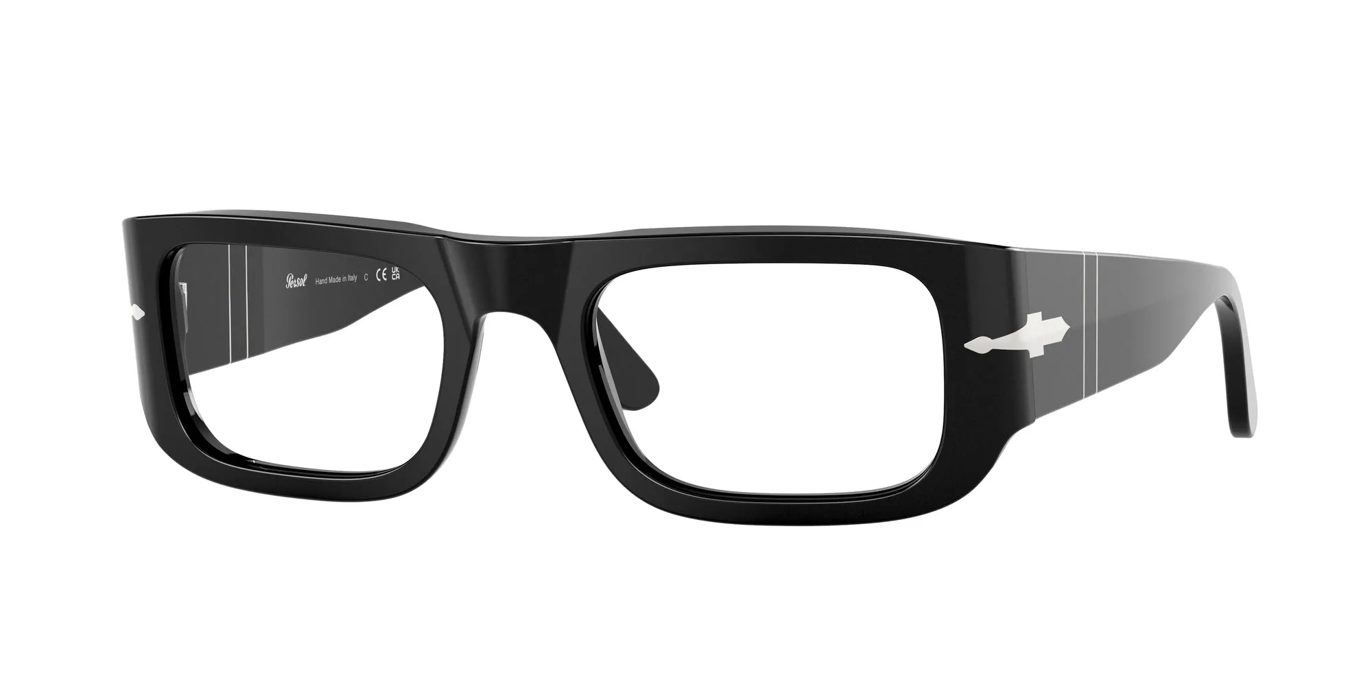 Persol PO3362V WES 95 Montature da vista Acetato Nero Pillow Normale - immagine 1