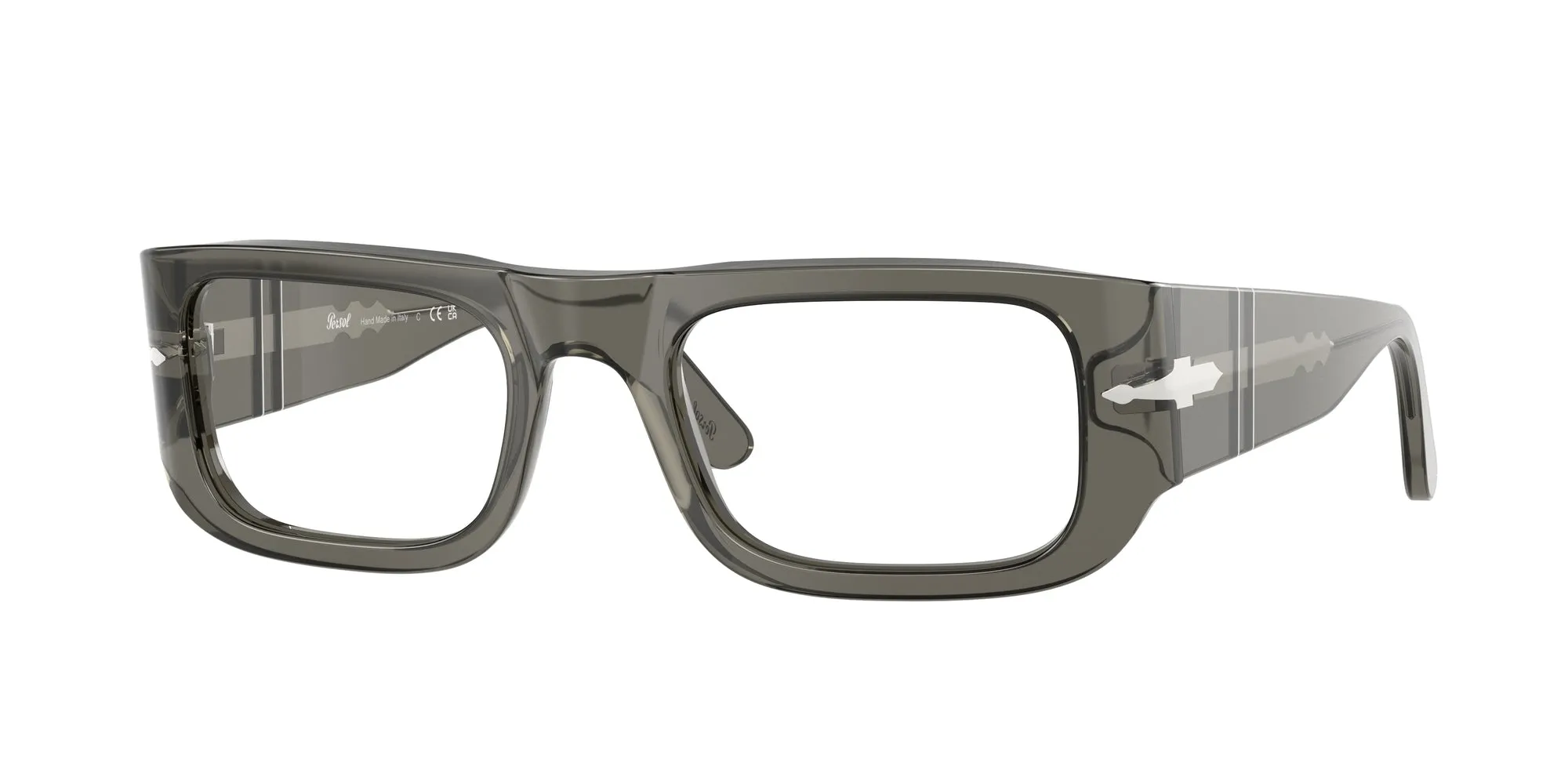 Persol PO3362V WES 1103 Montature da vista Acetato Grigio Pillow Normale - immagine 1