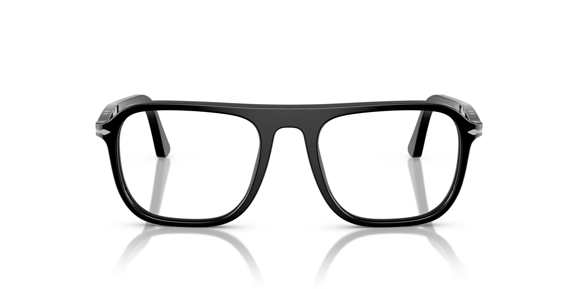 Persol PO3359V JACQUES 95 Montature da vista Acetato Nero Squadrata Normale - immagine 3