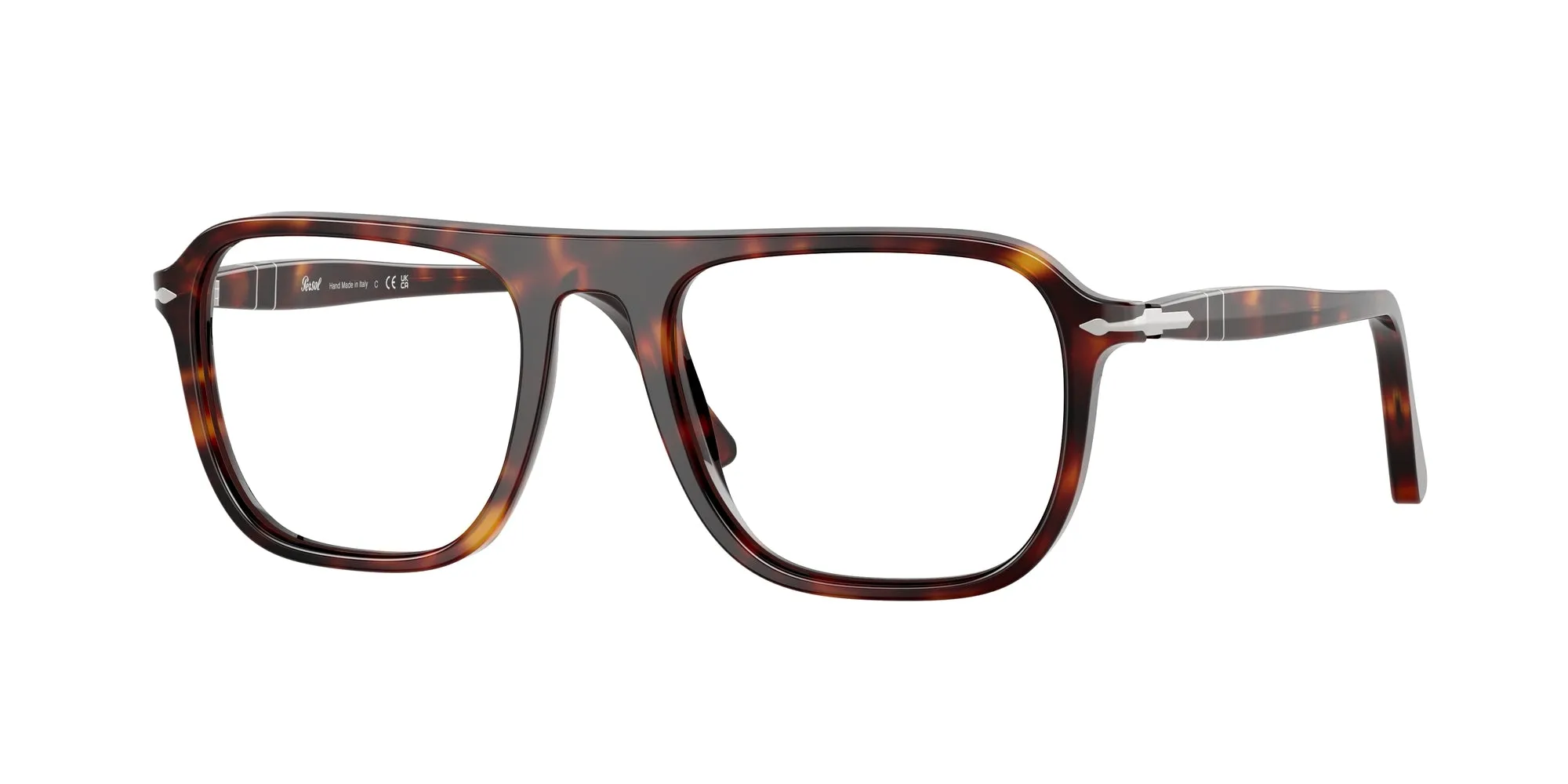 Persol PO3359V JACQUES 24 Montature da vista Acetato Tartaruga Squadrata Normale - immagine 1