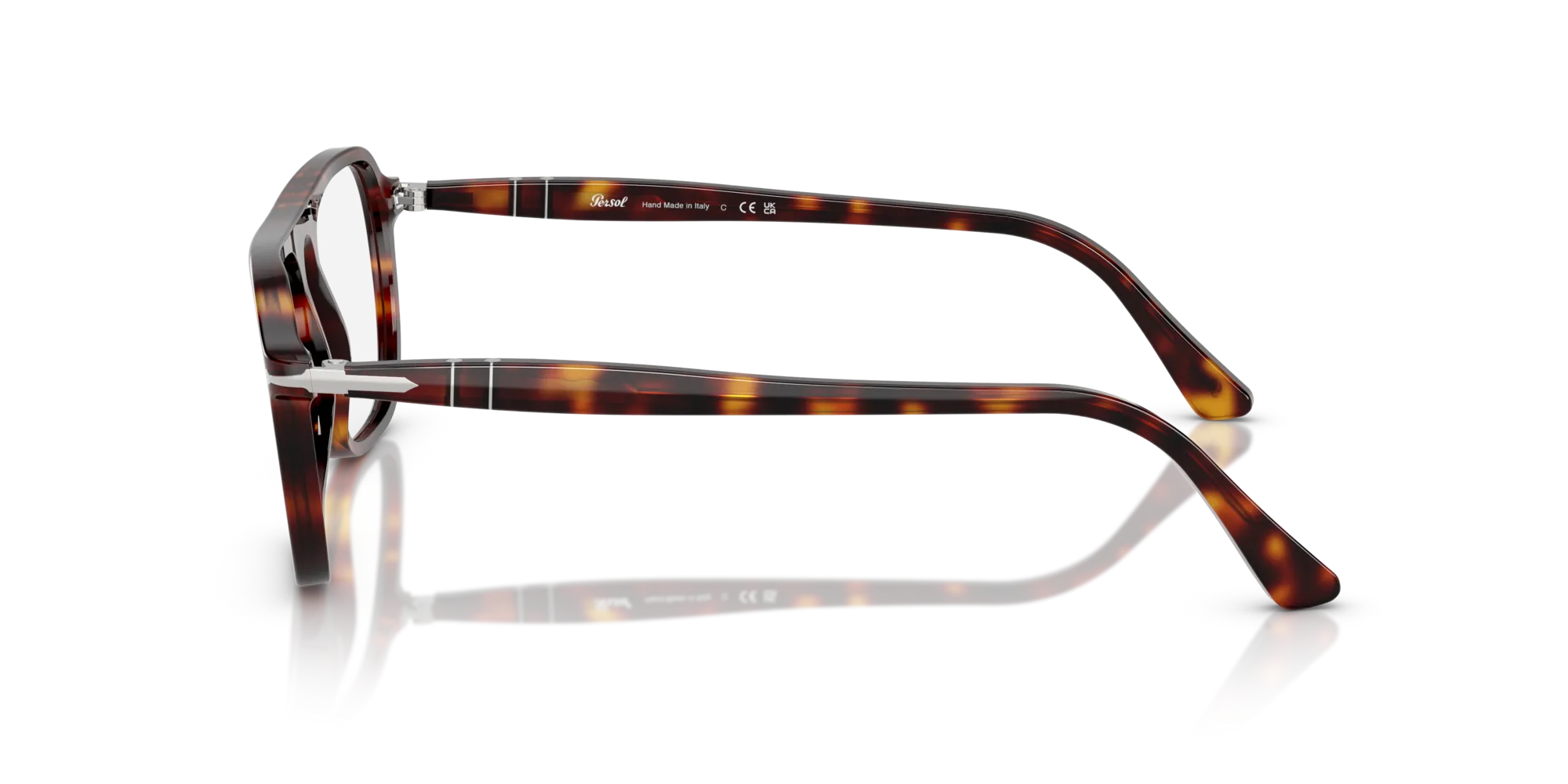 Persol PO3359V JACQUES 24 Montature da vista Acetato Tartaruga Squadrata Normale - immagine 4
