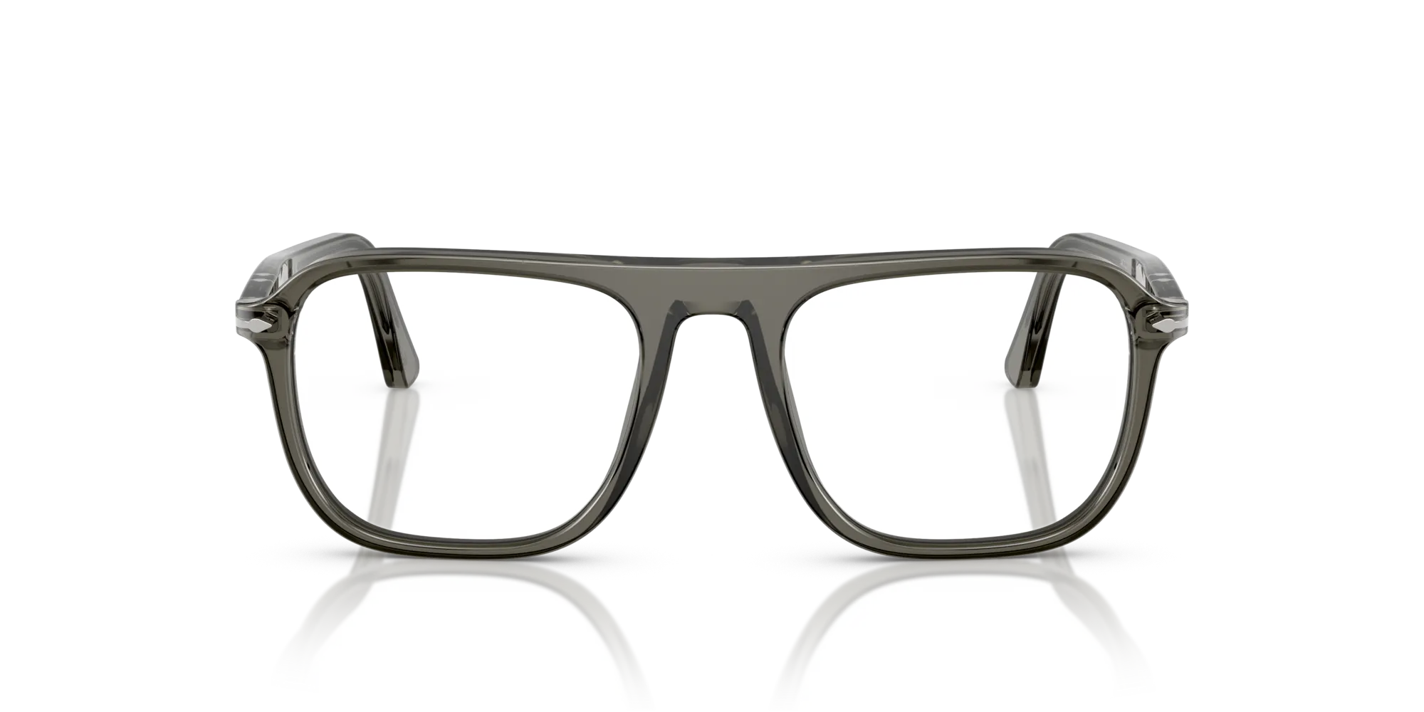 Persol PO3359V JACQUES 1103 Montature da vista Acetato Grigio Squadrata Normale - immagine 3