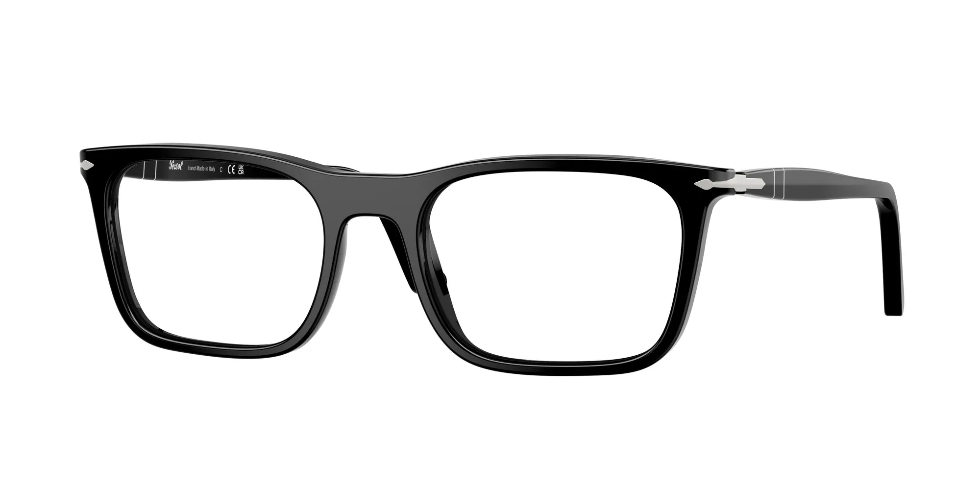 Persol PO3358V 95 Montature da vista Acetato Nero Squadrata Normale - immagine 1
