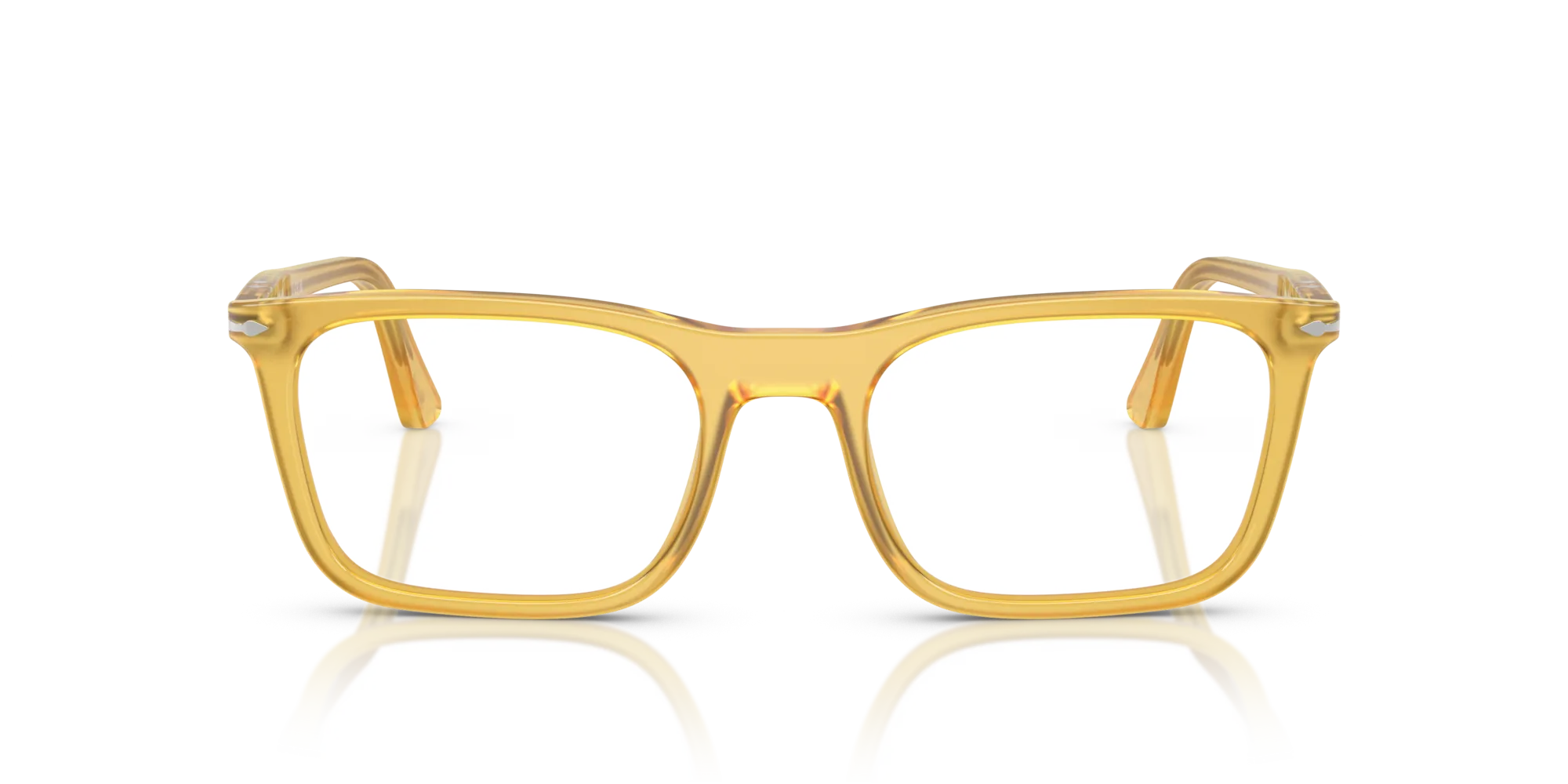 Persol PO3358V 204 Montature da vista Acetato Giallo Squadrata Normale - immagine 3
