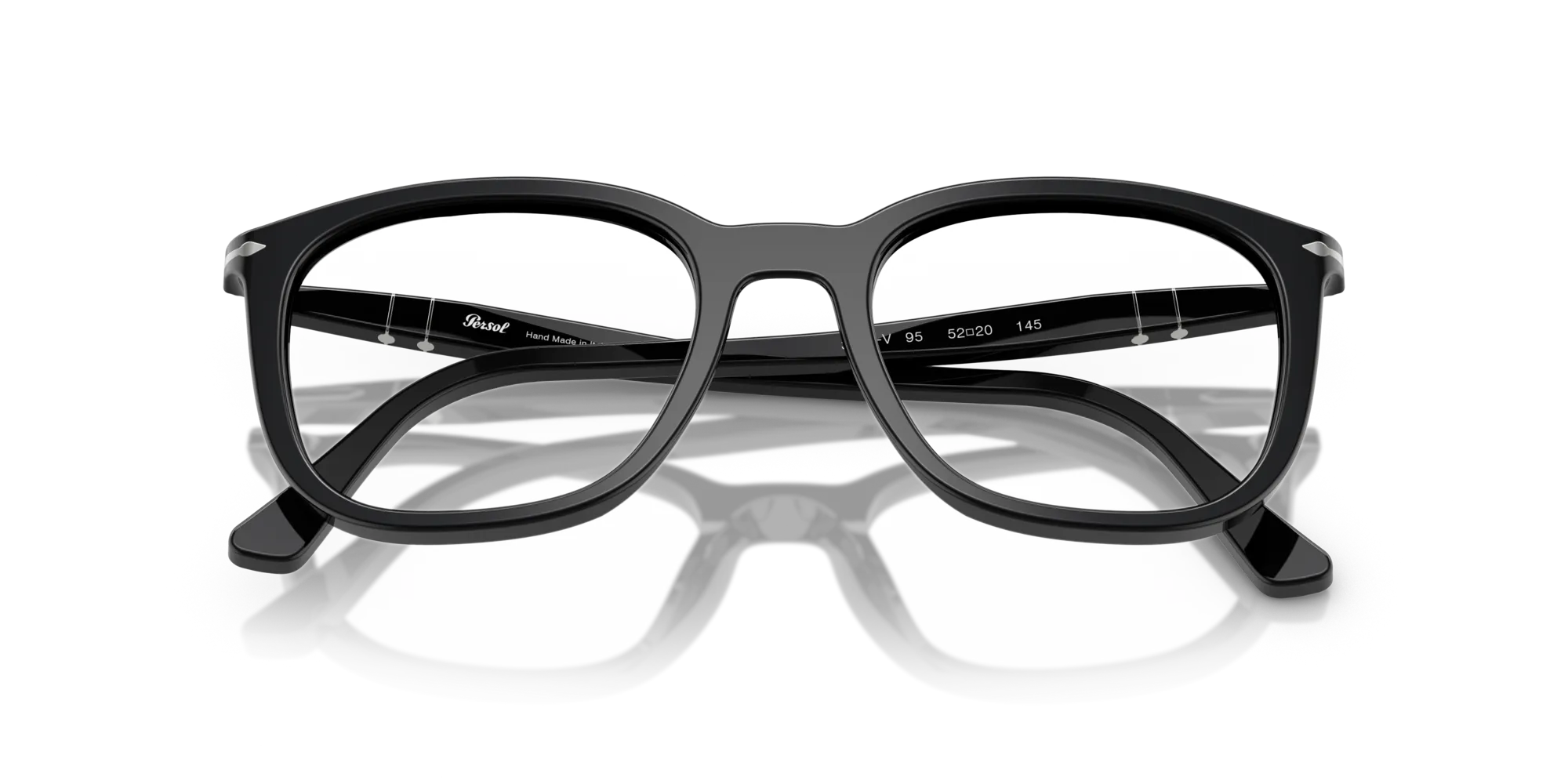 Persol PO3355V 95 Montature da vista Acetato Nero Pillow Normale - immagine 2