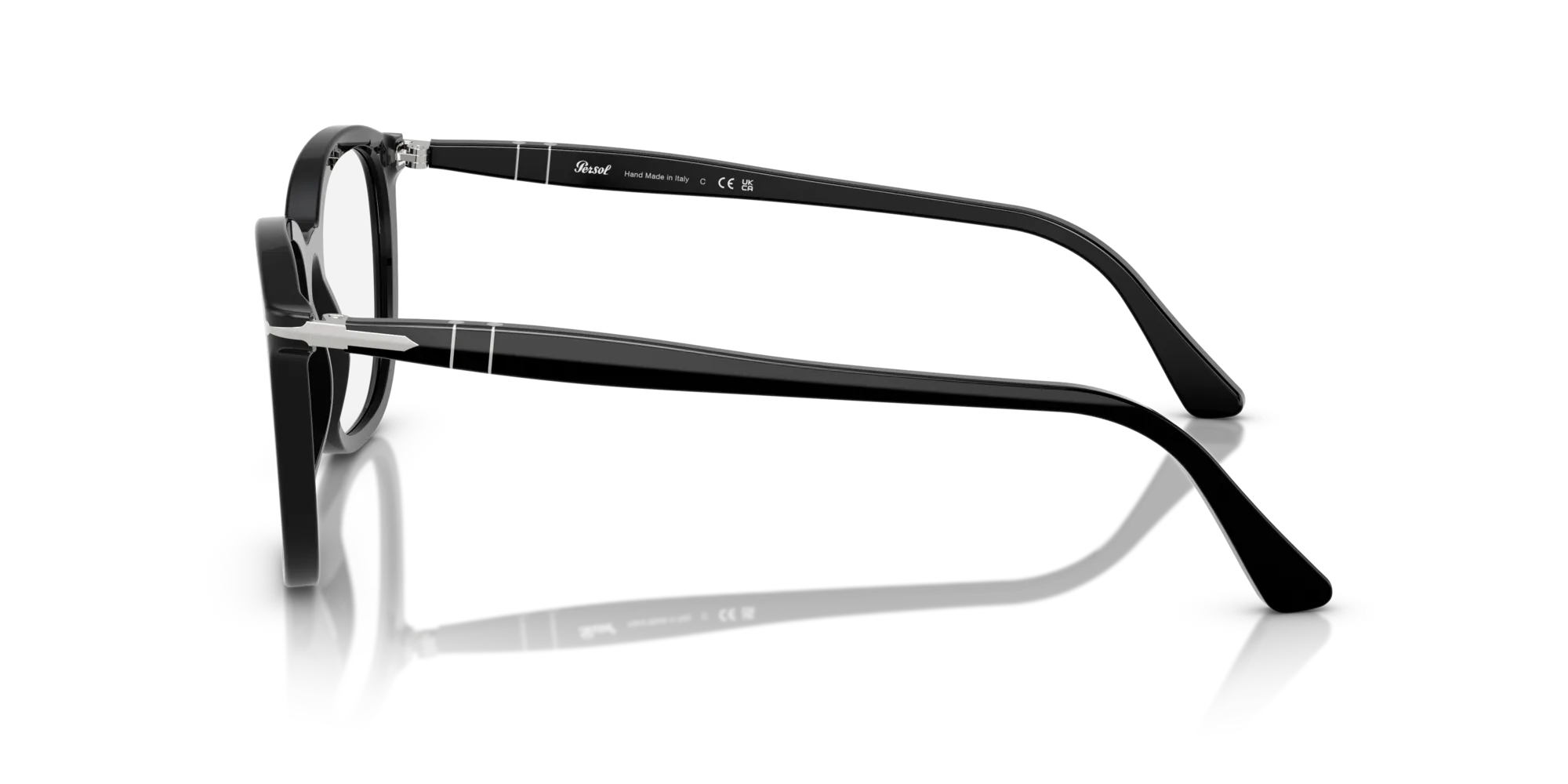 Persol PO3355V 95 Montature da vista Acetato Nero Pillow Normale - immagine 4