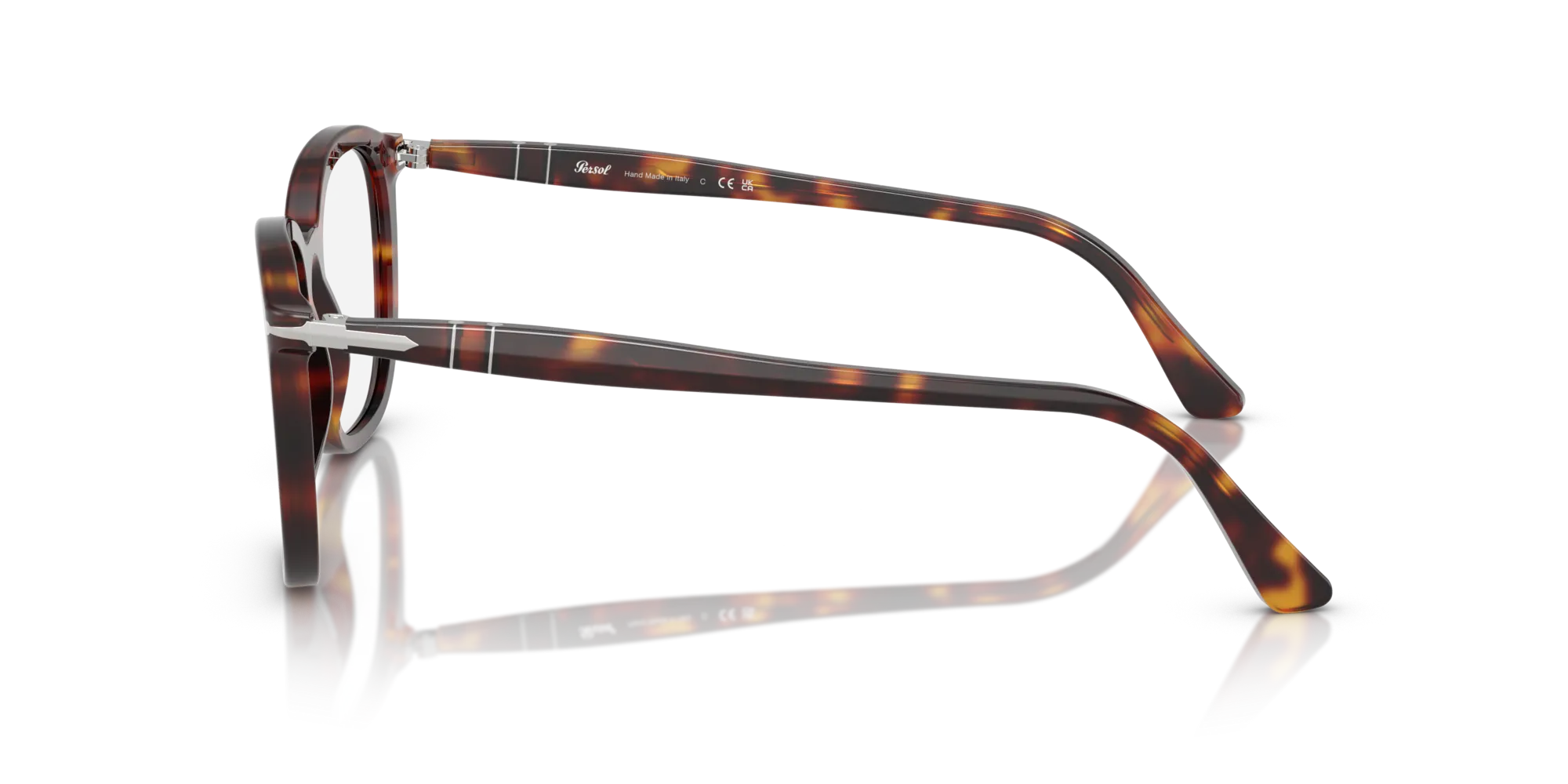 Persol PO3355V 24 Montature da vista Acetato Tartaruga Pillow Normale - immagine 4