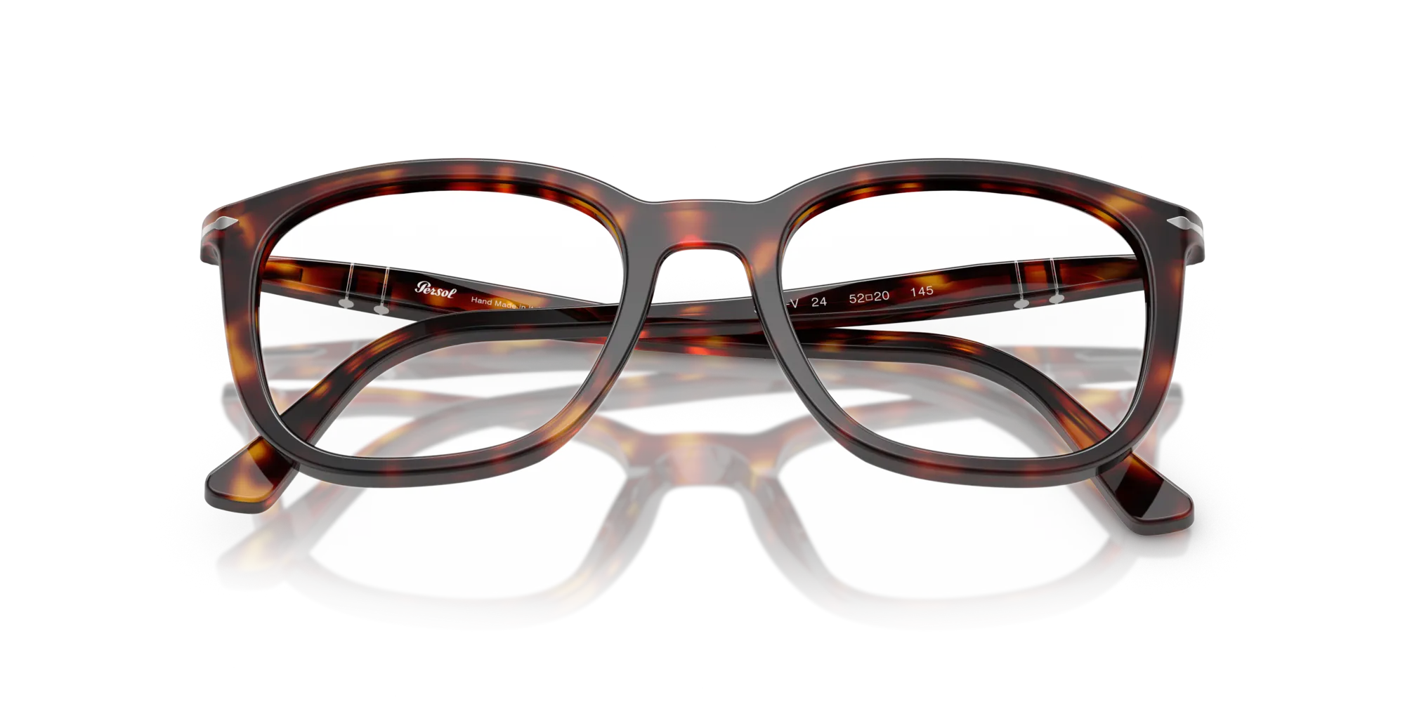 Persol PO3355V 24 Montature da vista Acetato Tartaruga Pillow Normale - immagine 2