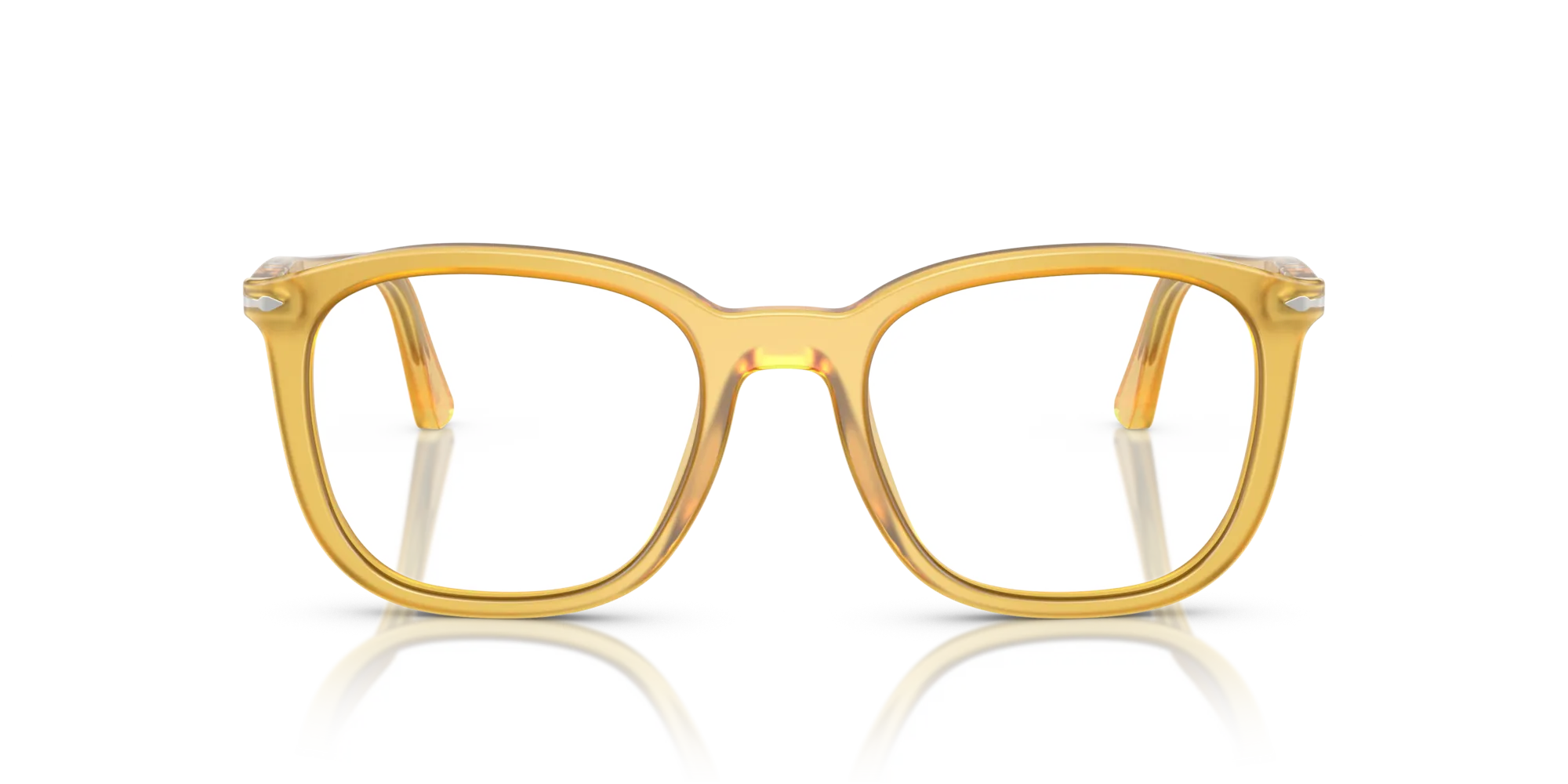 Persol PO3355V 204 Montature da vista Acetato Giallo Pillow Normale - immagine 3