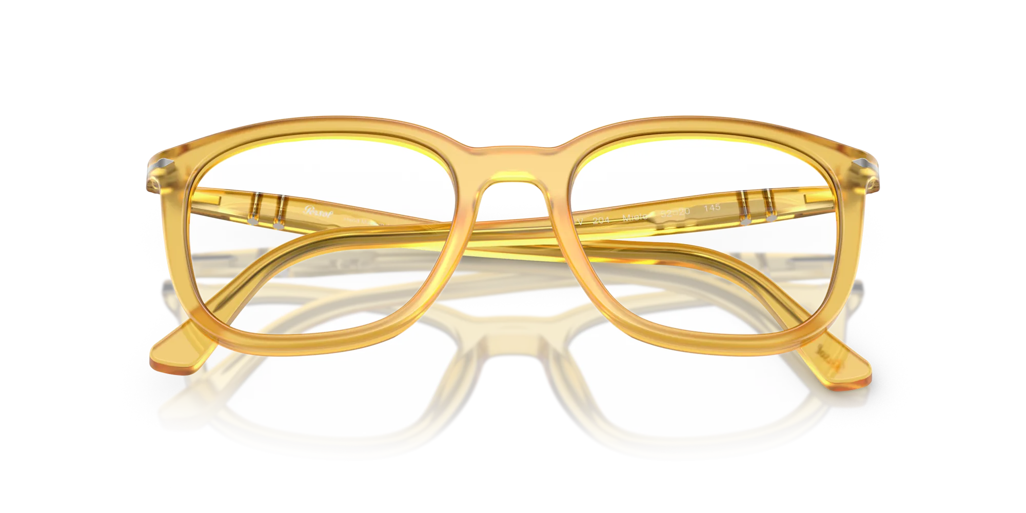 Persol PO3355V 204 Montature da vista Acetato Giallo Pillow Normale - immagine 2