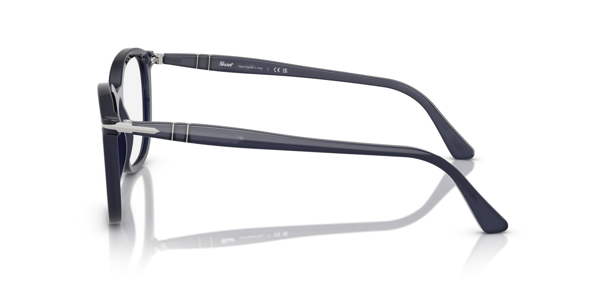 Persol PO3355V 1217 Montature da vista Acetato Blu Pillow Normale - immagine 4