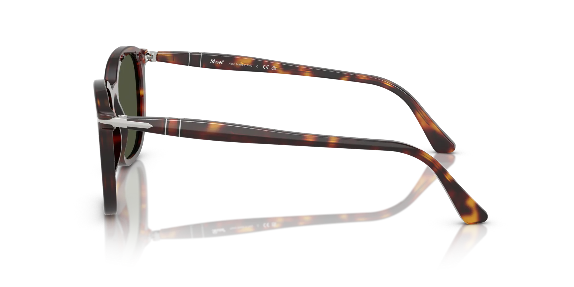 Persol PO3355S 24/31 Occhiali da sole Acetato Tartaruga Verde Pillow Normale - immagine 4