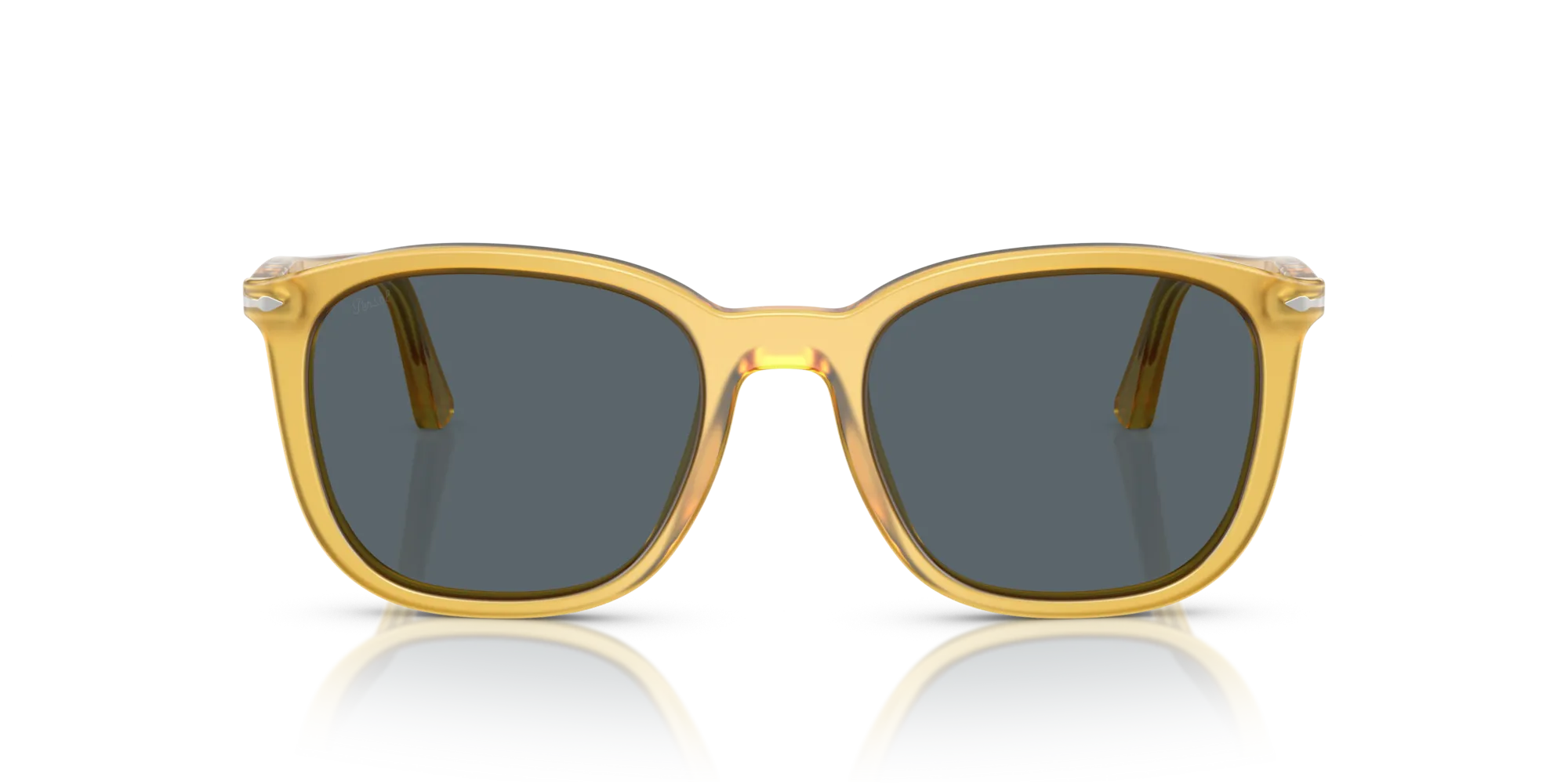 Persol PO3355S 204/R5 Occhiali da sole Acetato Giallo Blu Pillow Normale - immagine 3