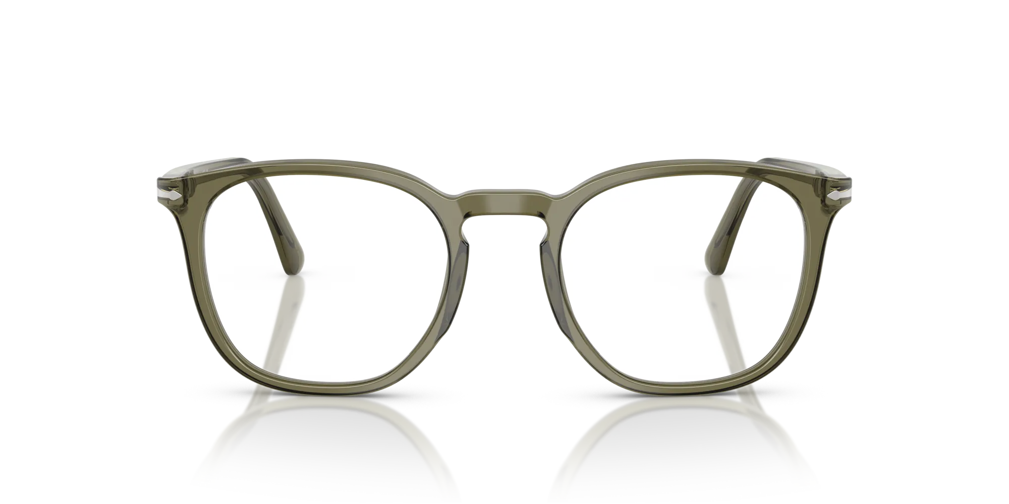 Persol PO3318V 1142 Montature da vista Acetato Verde Pantos Normale - immagine 3