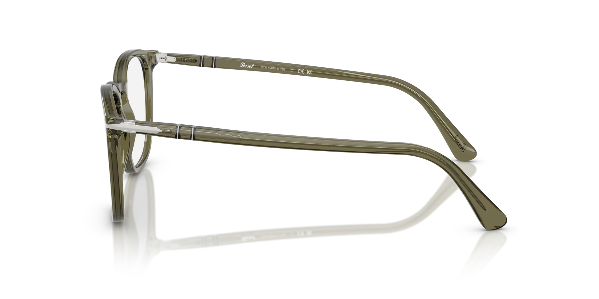 Persol PO3318V 1142 Montature da vista Acetato Verde Pantos Normale - immagine 4