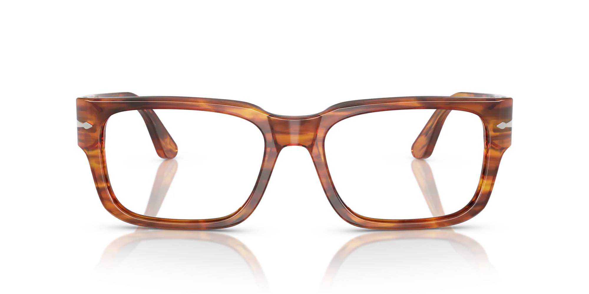 Persol PO3315V 1157 Montature da vista Acetato Tartaruga Squadrata Normale - immagine 3
