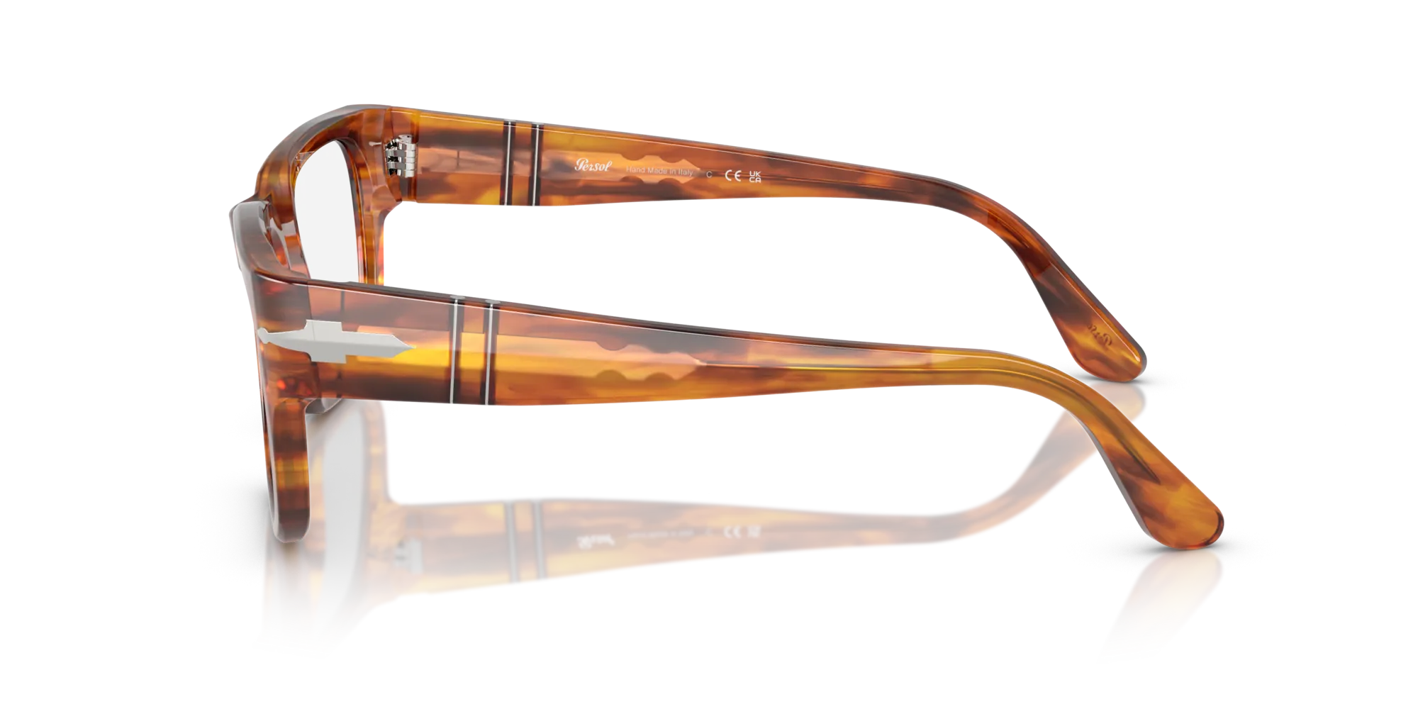 Persol PO3315V 1157 Montature da vista Acetato Tartaruga Squadrata Normale - immagine 4