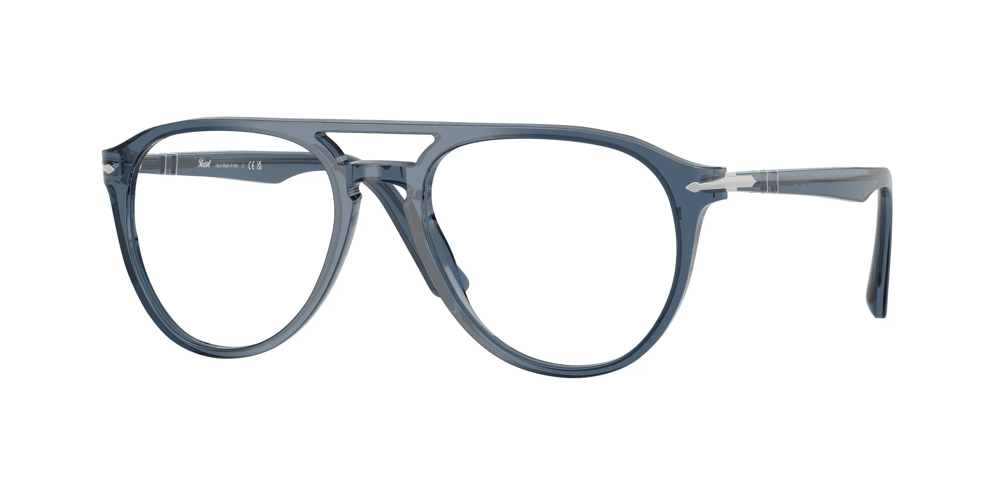 Persol PO3160V 1197 Montature da vista Acetato Blu Pilot Normale - immagine 1