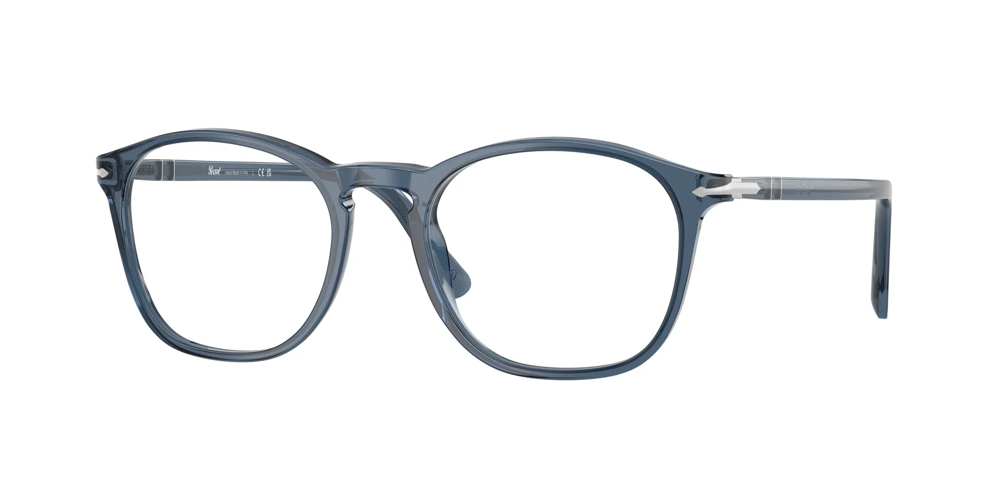 Persol PO3007VM 1197 Montature da vista Acetato Blu Squadrata Normale - immagine 1