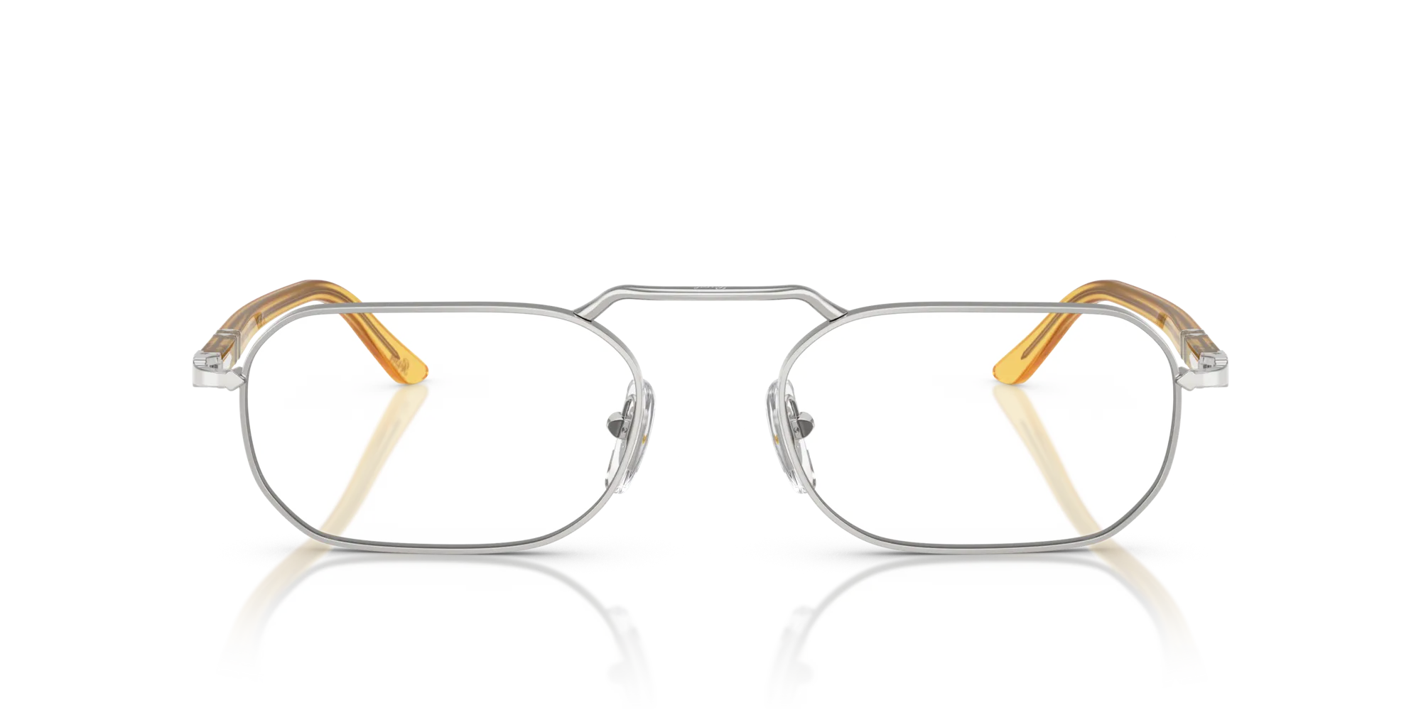 Persol PO1020V 518 Montature da vista Metallo Argento Squadrata Normale - immagine 3