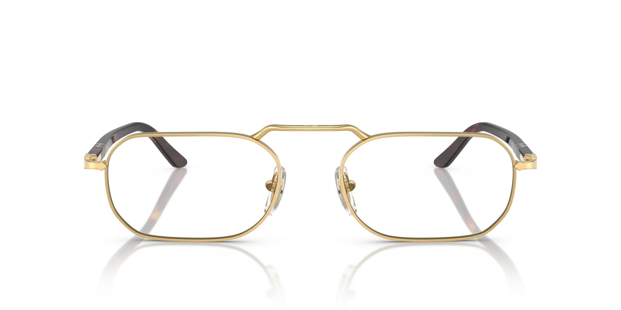 Persol PO1020V 515 Montature da vista Metallo Oro Squadrata Normale - immagine 3