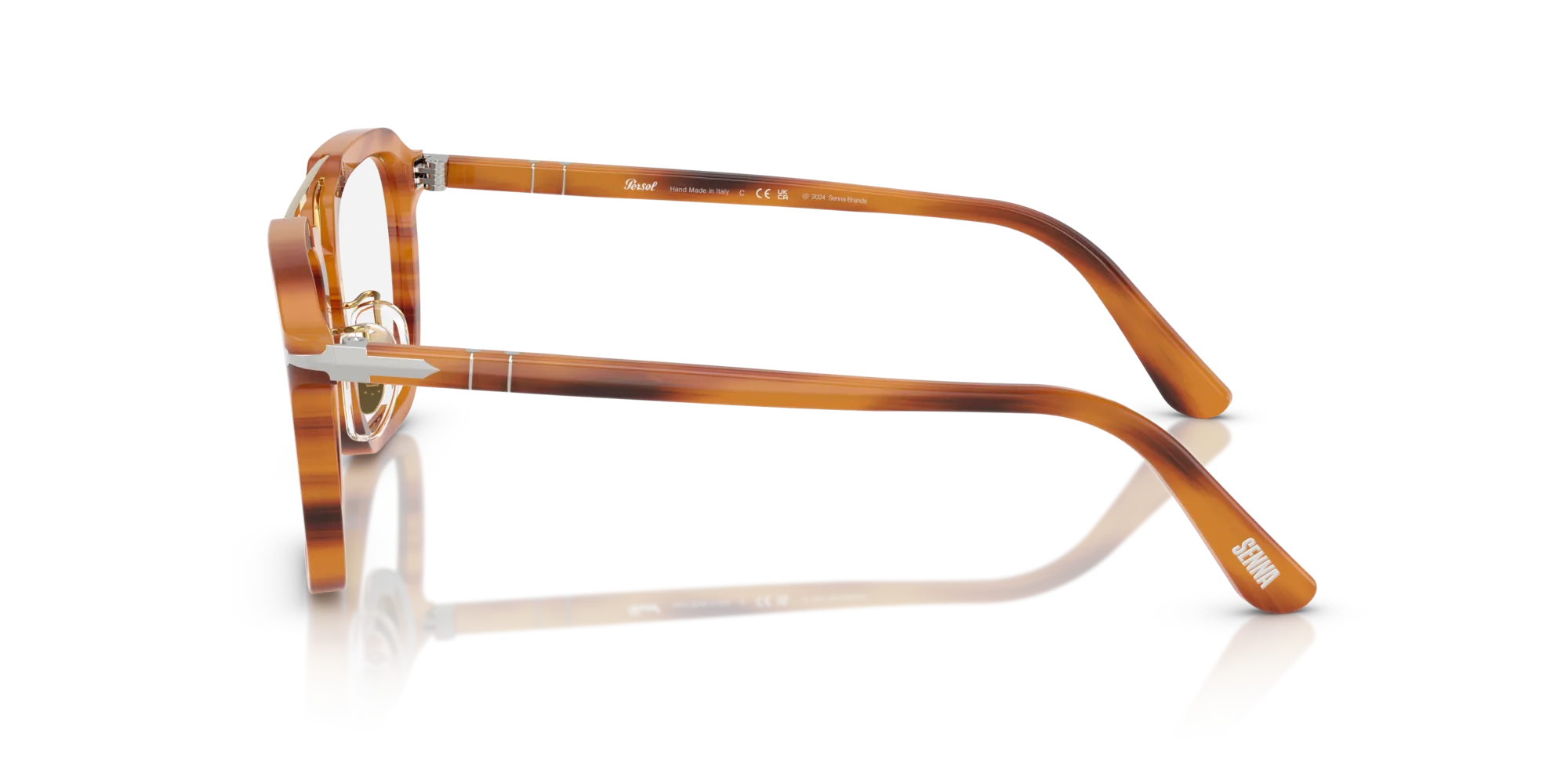 Persol PO0204V 960 Montature da vista Acetato Tartaruga Squadrata Normale - immagine 4