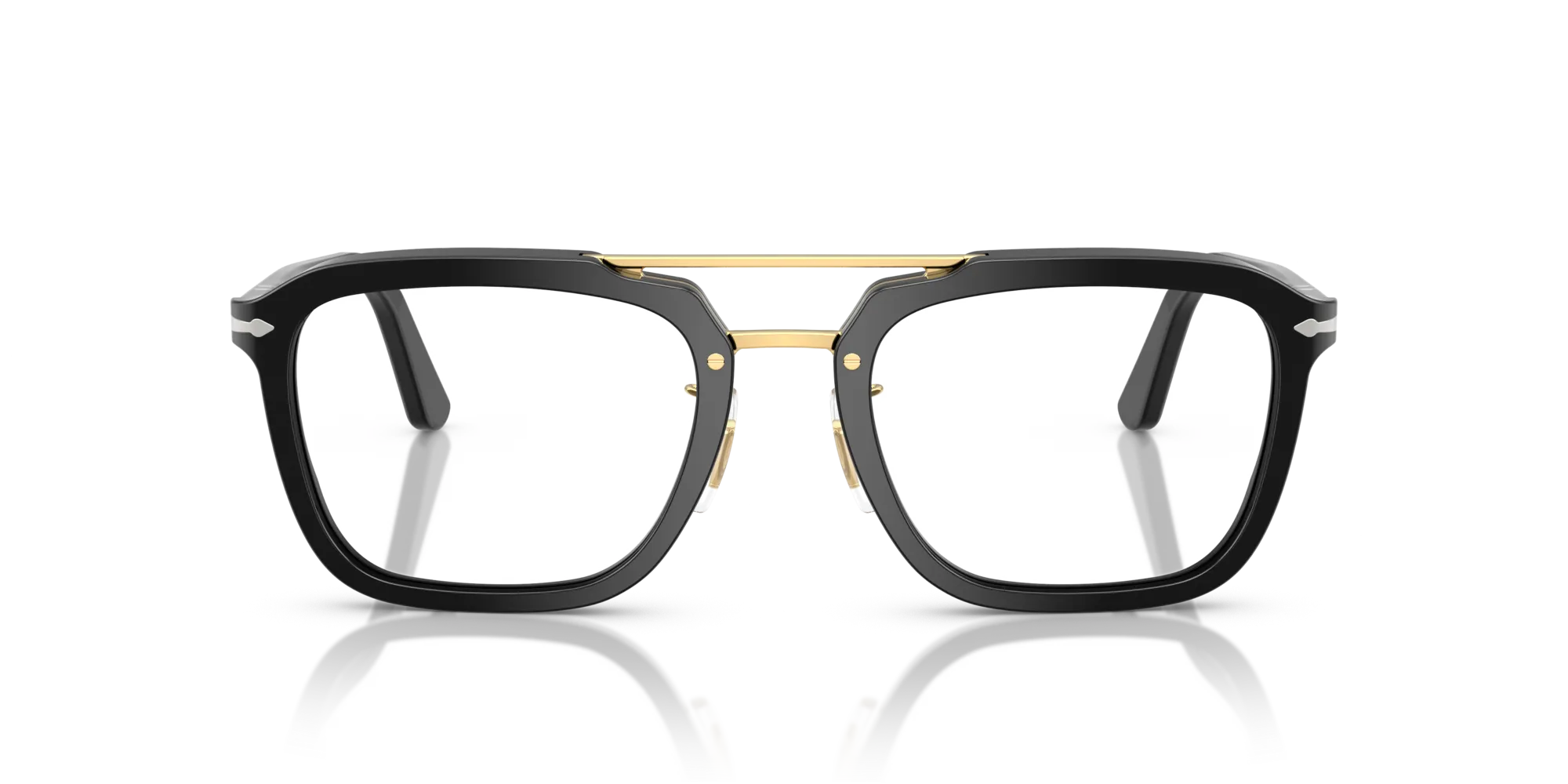 Persol PO0204V 95 Montature da vista Acetato Nero Squadrata Normale - immagine 3