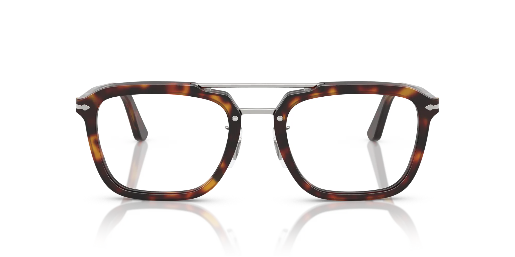 Persol PO0204V 24 Montature da vista Acetato Tartaruga Squadrata Normale - immagine 3