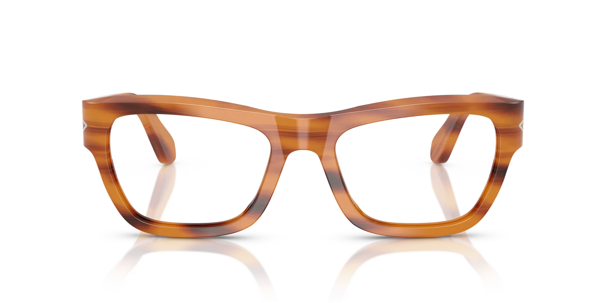 Persol PO0091V 960 Montature da vista Acetato Tartaruga Pillow Normale - immagine 3