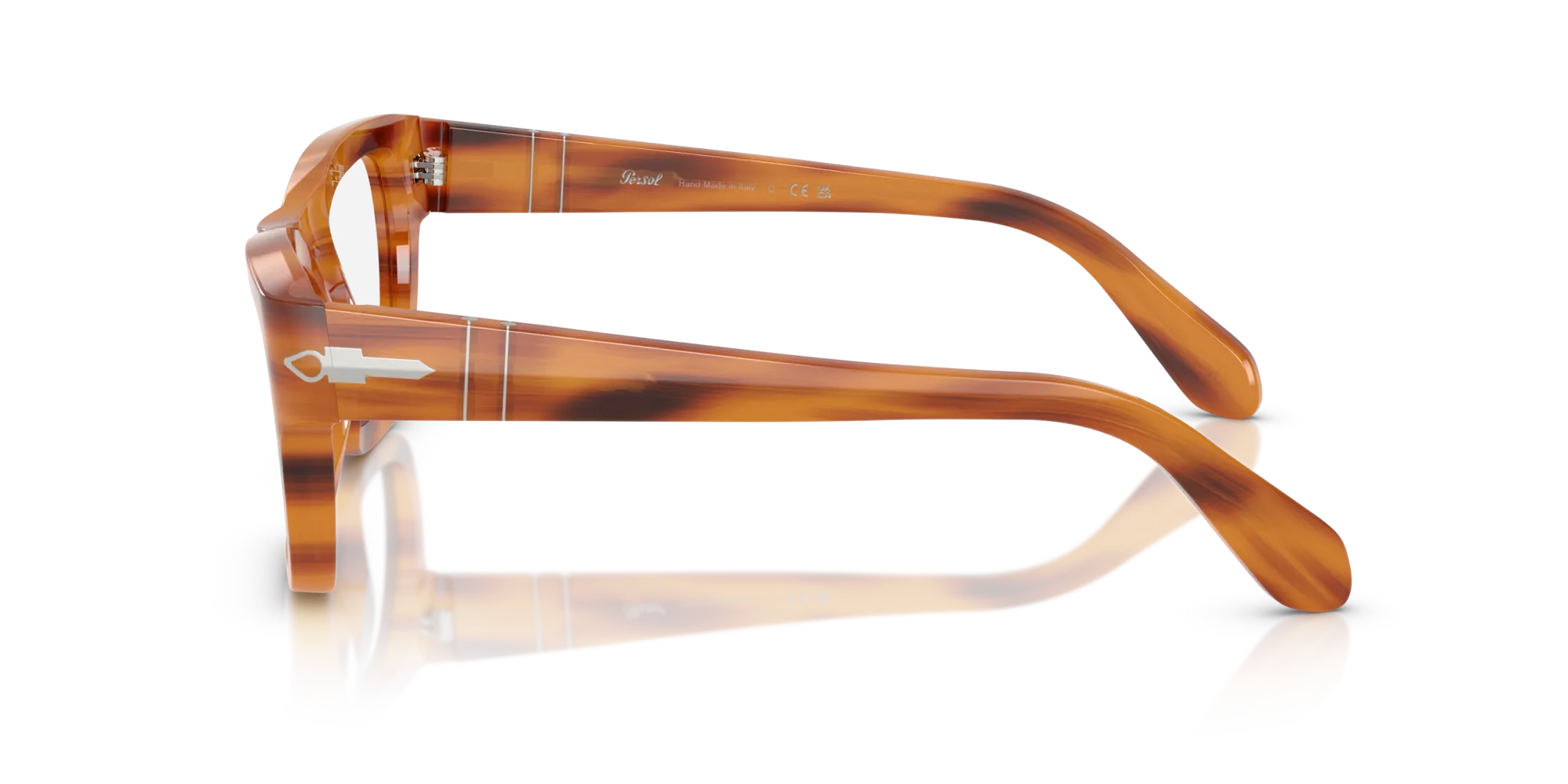 Persol PO0091V 960 Montature da vista Acetato Tartaruga Pillow Normale - immagine 4