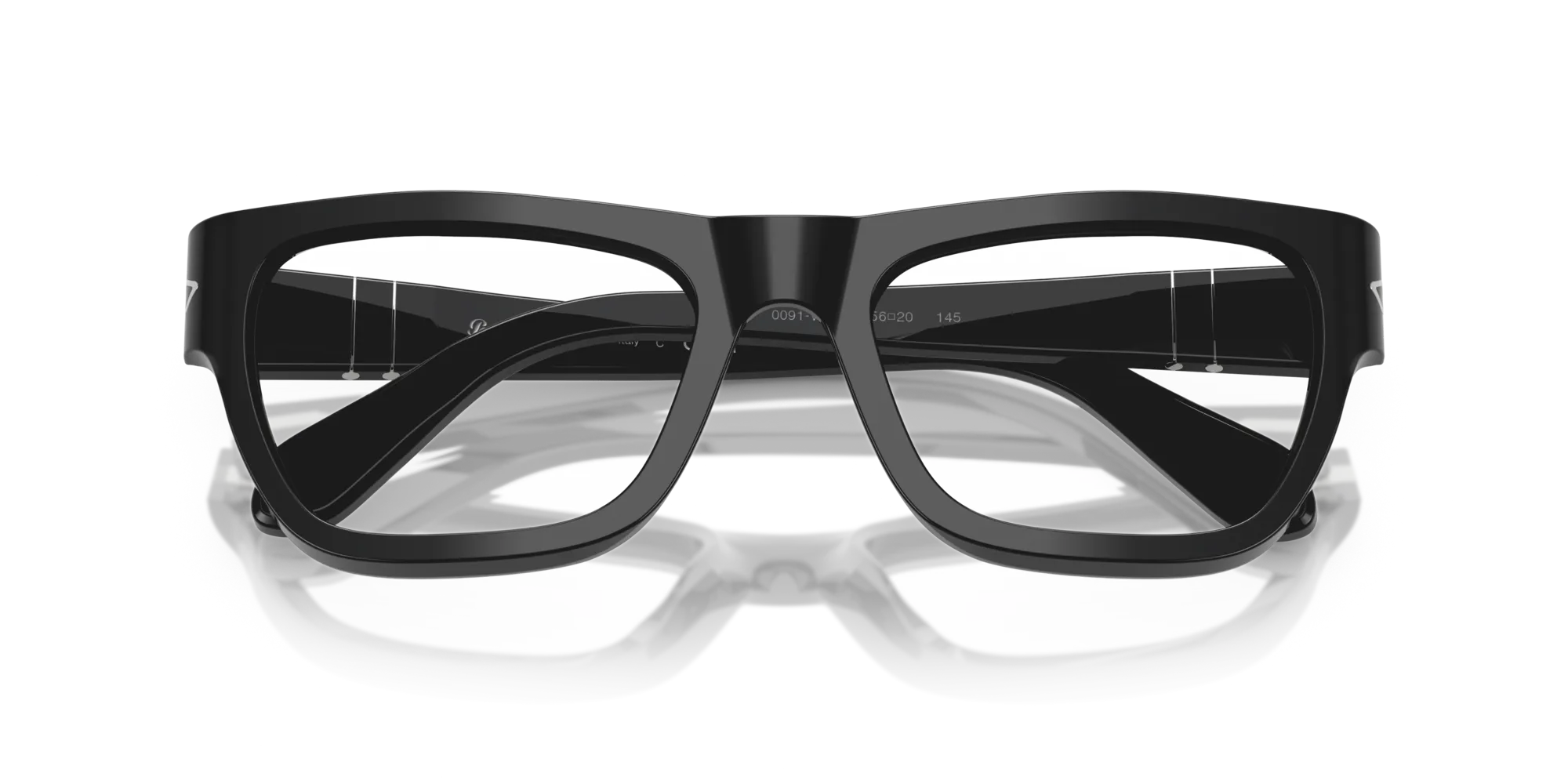Persol PO0091V 95 Montature da vista Acetato Nero Pillow Normale - immagine 2