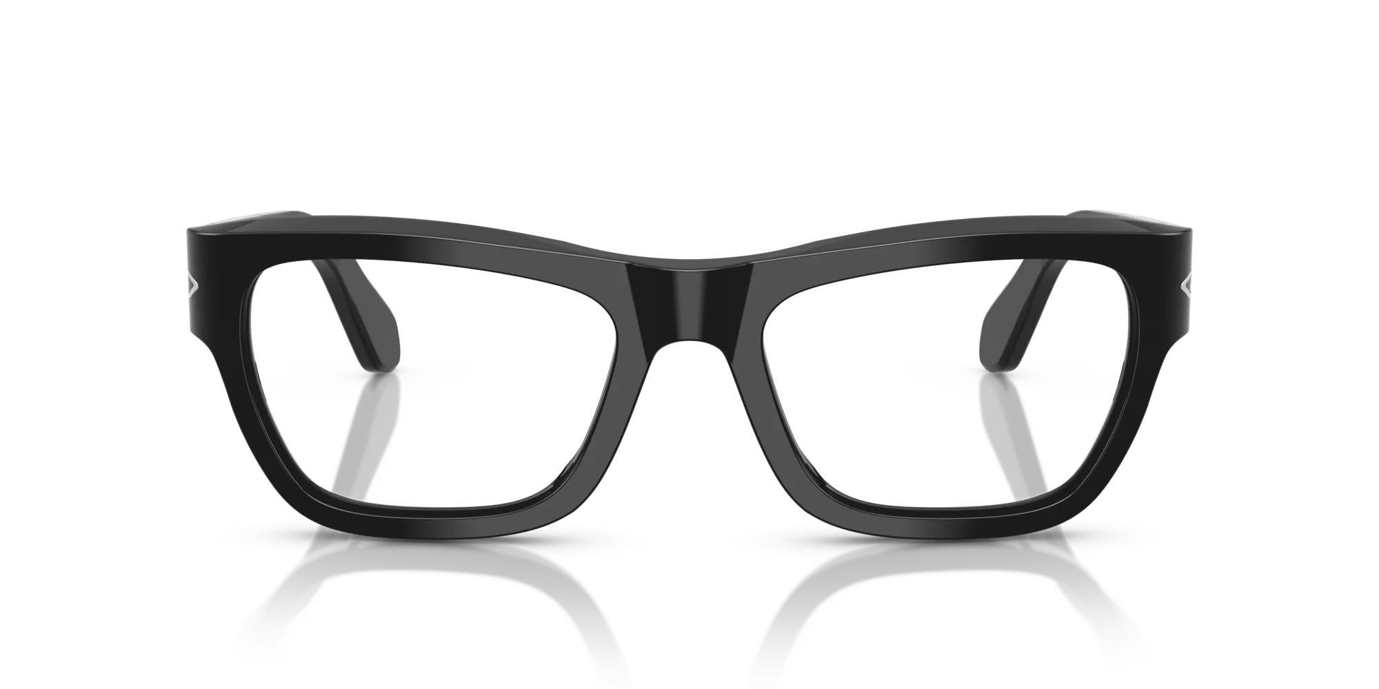 Persol PO0091V 95 Montature da vista Acetato Nero Pillow Normale - immagine 3