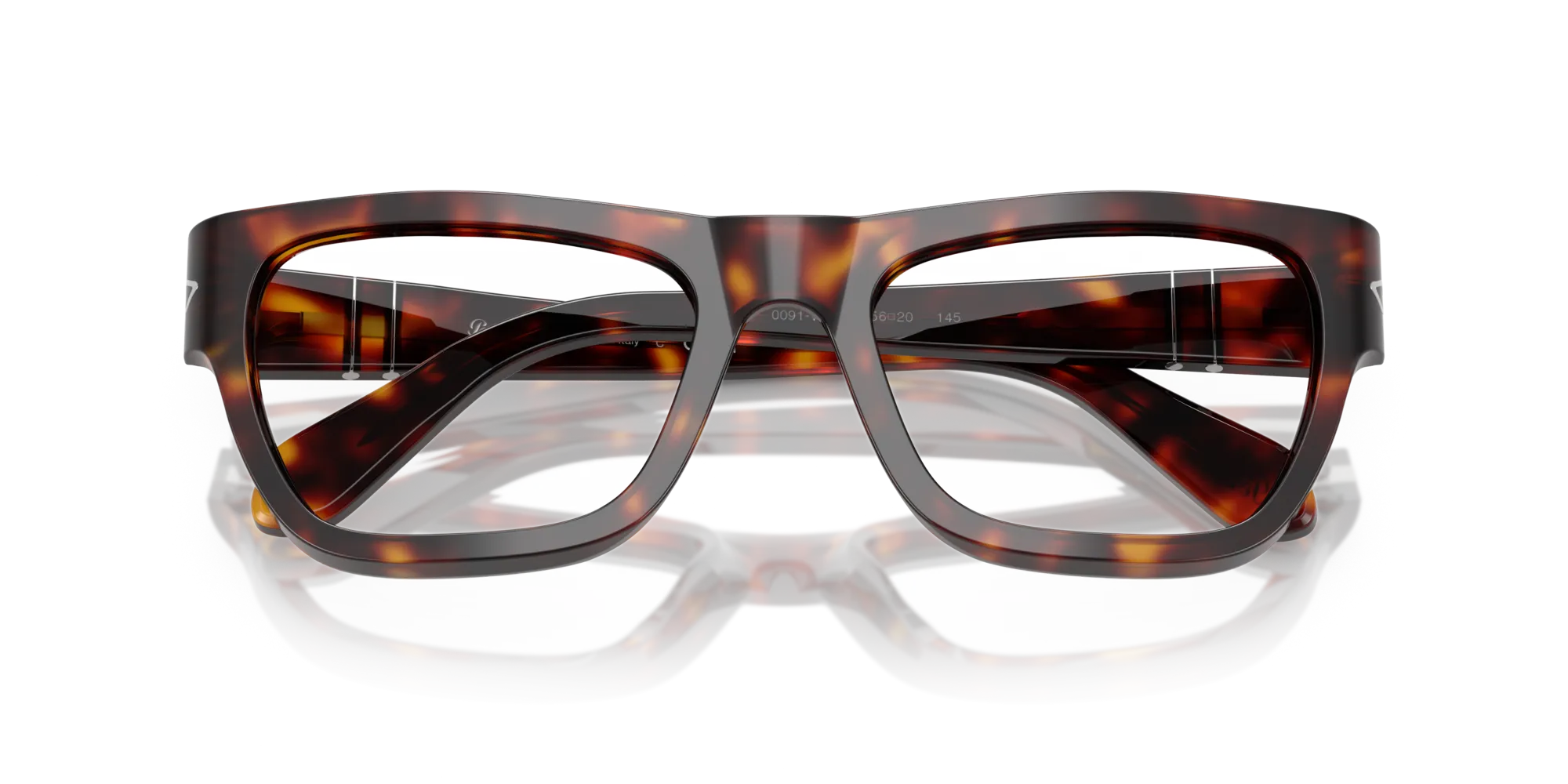 Persol PO0091V 24 Montature da vista Acetato Tartaruga Pillow Normale - immagine 2