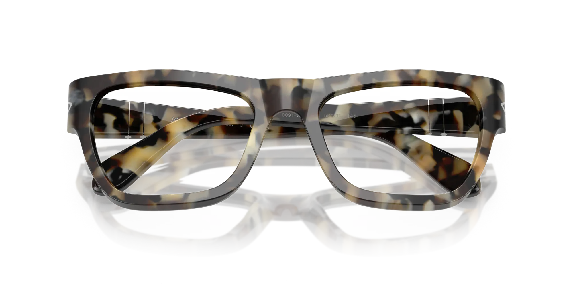Persol PO0091V 1071 Montature da vista Acetato Tartaruga Pillow Normale - immagine 2