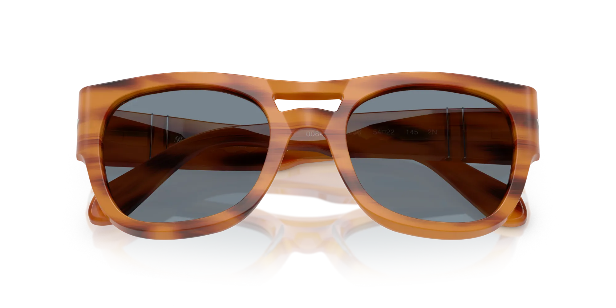 Persol PO0064S 960/56 Occhiali da sole Acetato Tartaruga Blu Pillow Normale - immagine 2