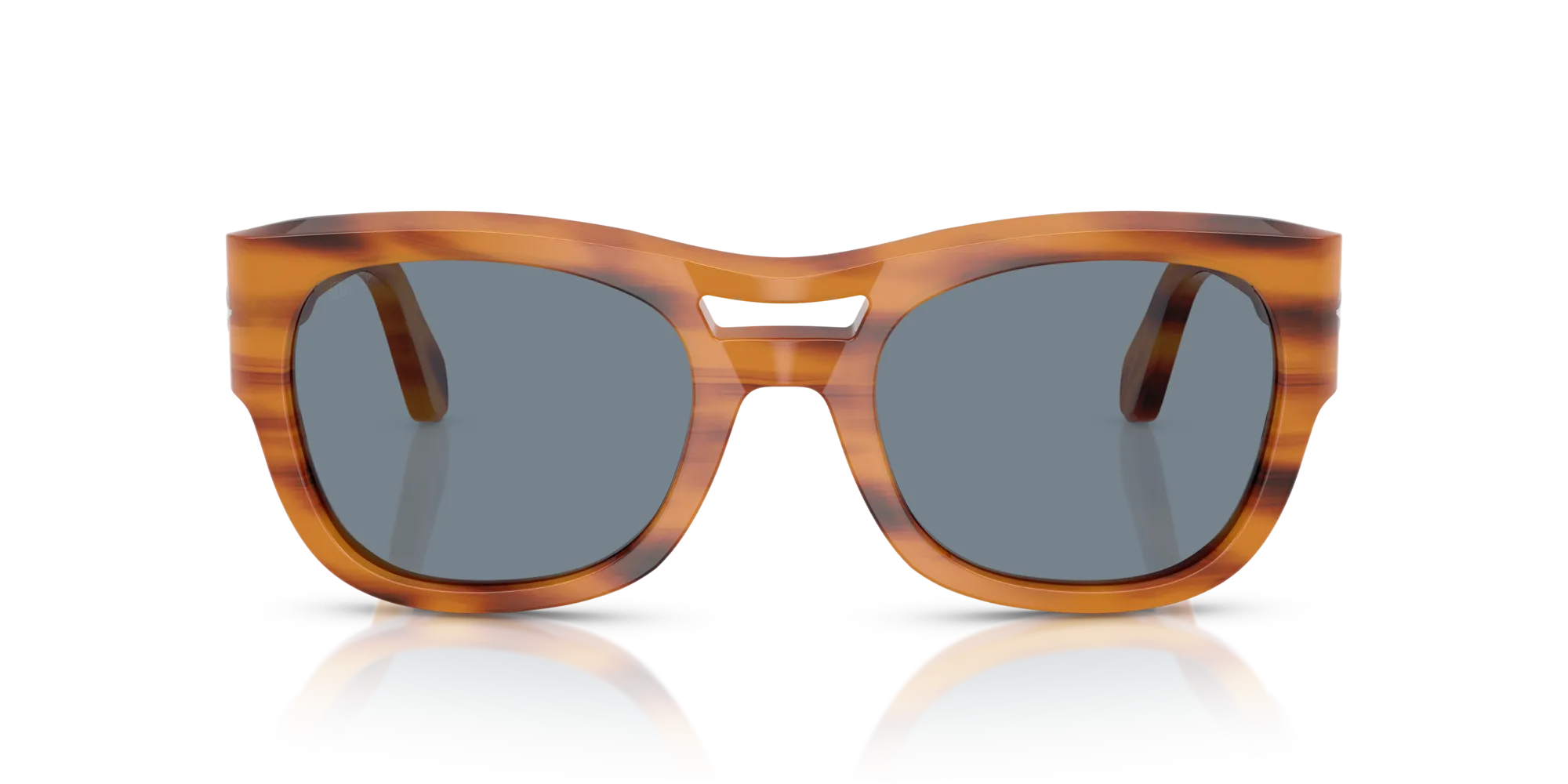Persol PO0064S 960/56 Occhiali da sole Acetato Tartaruga Blu Pillow Normale - immagine 3