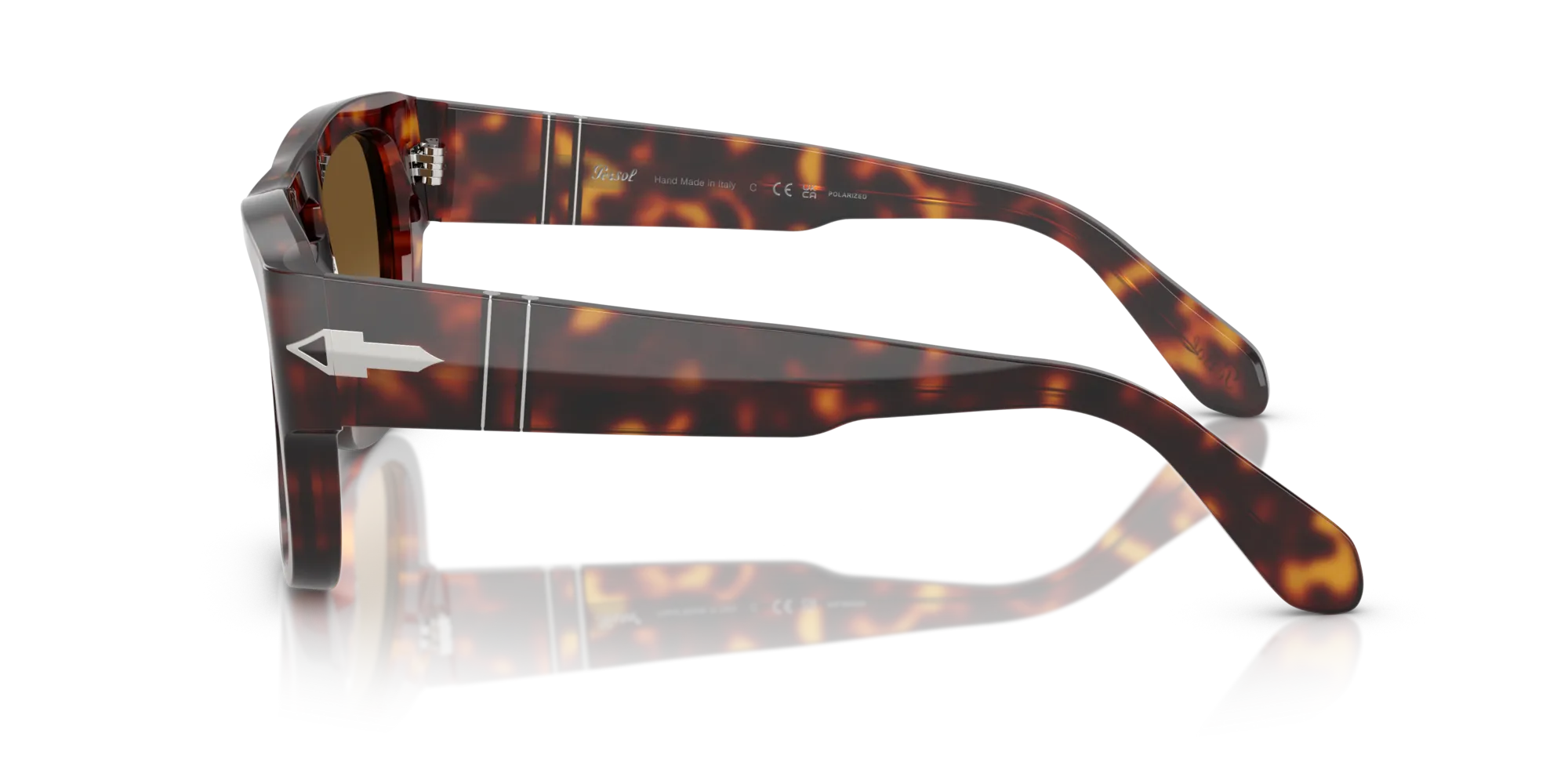 Persol PO0064S 24/M2 Occhiali da sole Acetato Tartaruga Pillow Polarizzata Sfumato - immagine 4