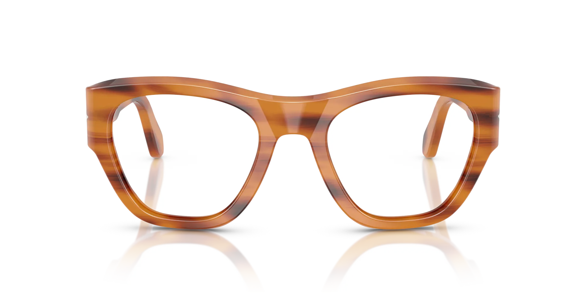 Persol PO0054V 960 Montature da vista Acetato Tartaruga Pillow Normale - immagine 3