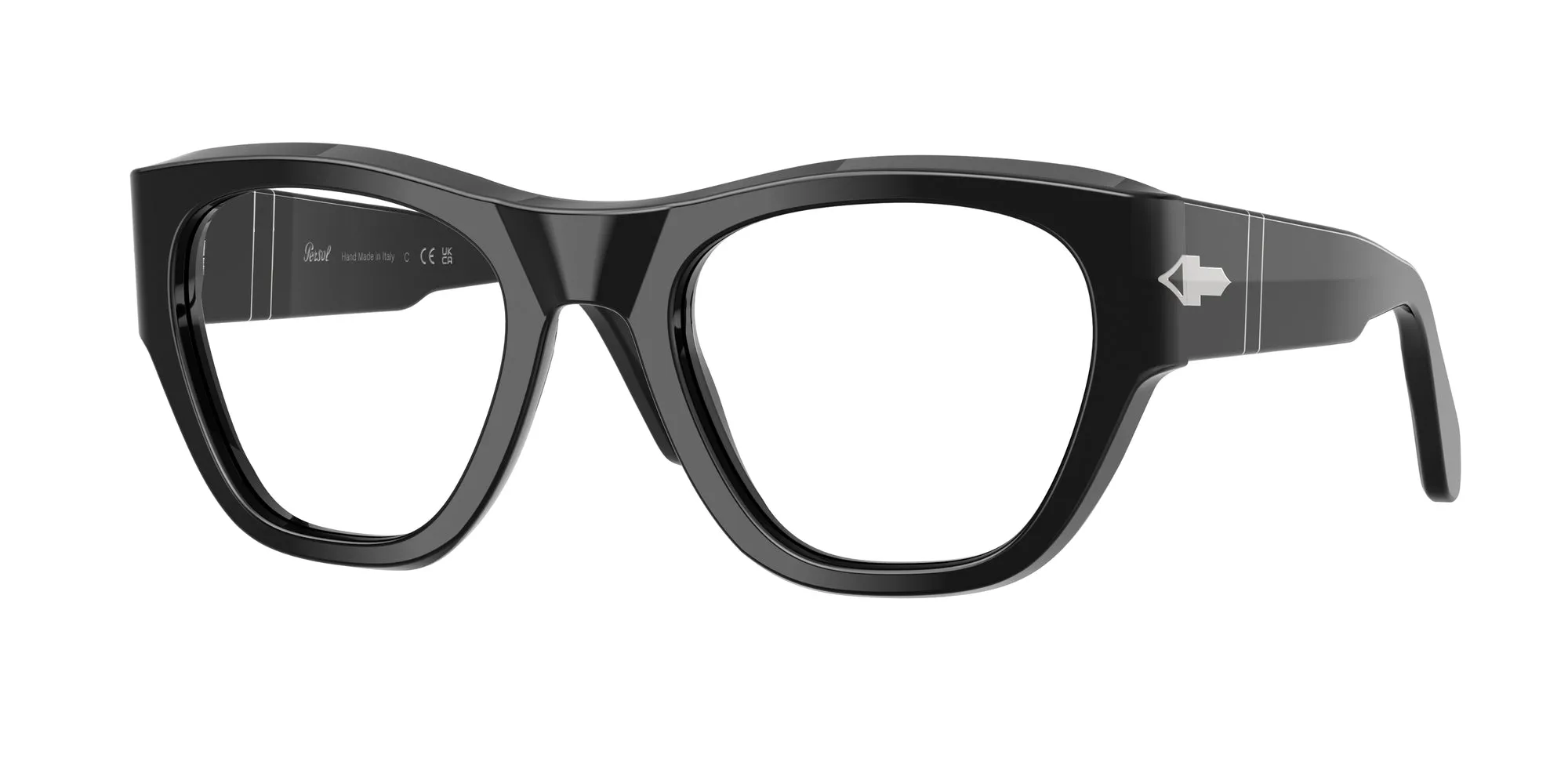 Persol PO0054V 95 Montature da vista Acetato Nero Pillow Normale - immagine 1