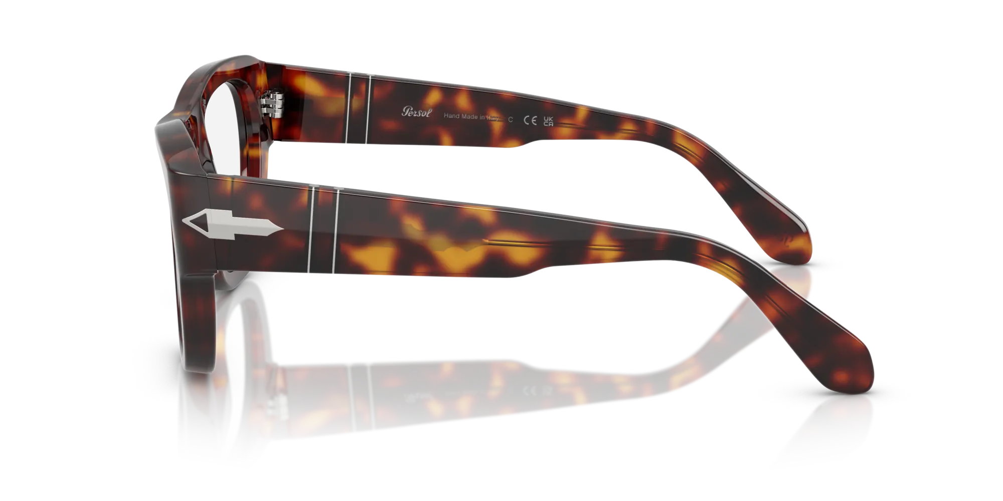Persol PO0054V 24 Montature da vista Acetato Tartaruga Pillow Normale - immagine 4