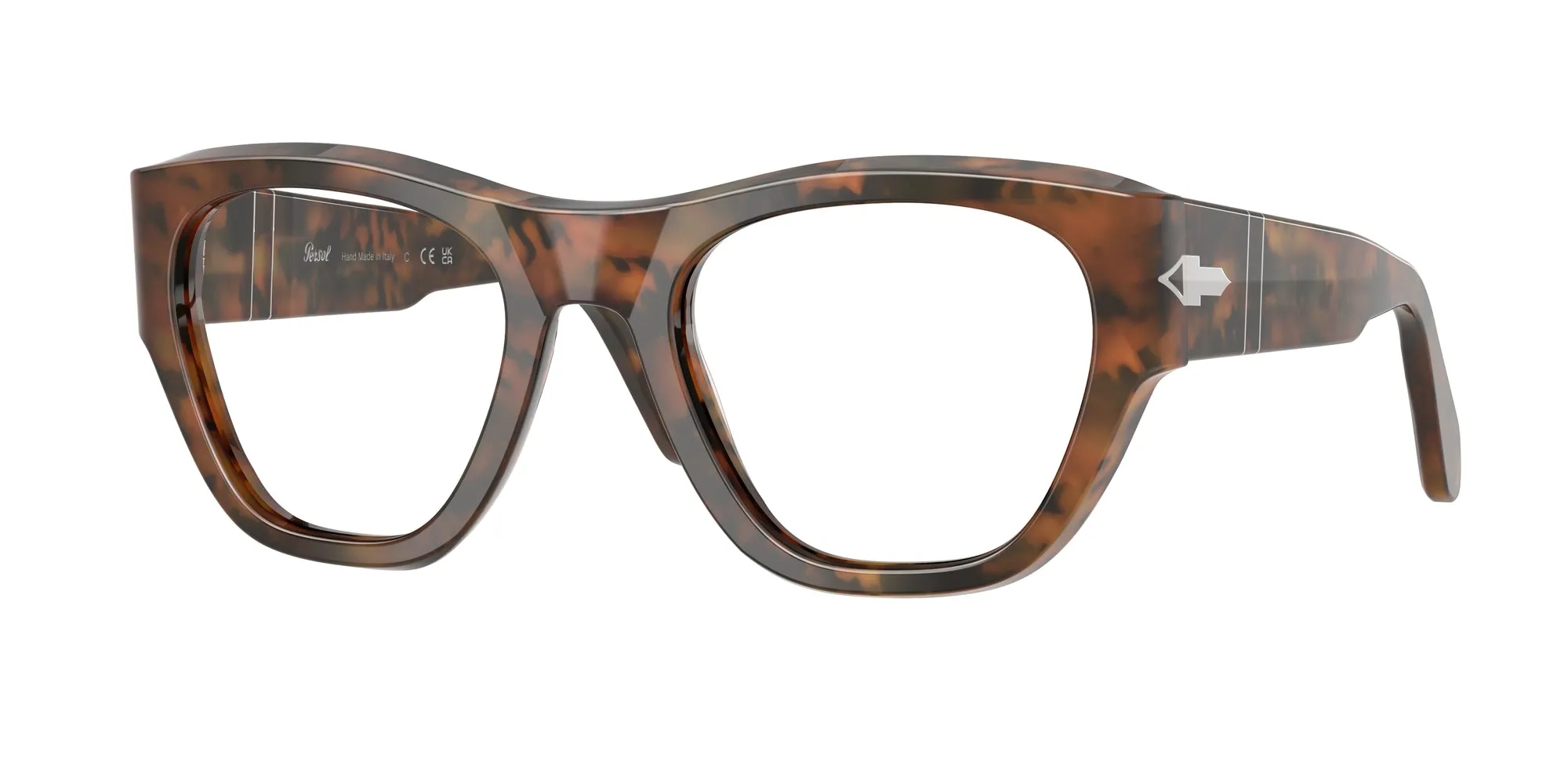 Persol PO0054V 108 Montature da vista Acetato Tartaruga Pillow Normale - immagine 1