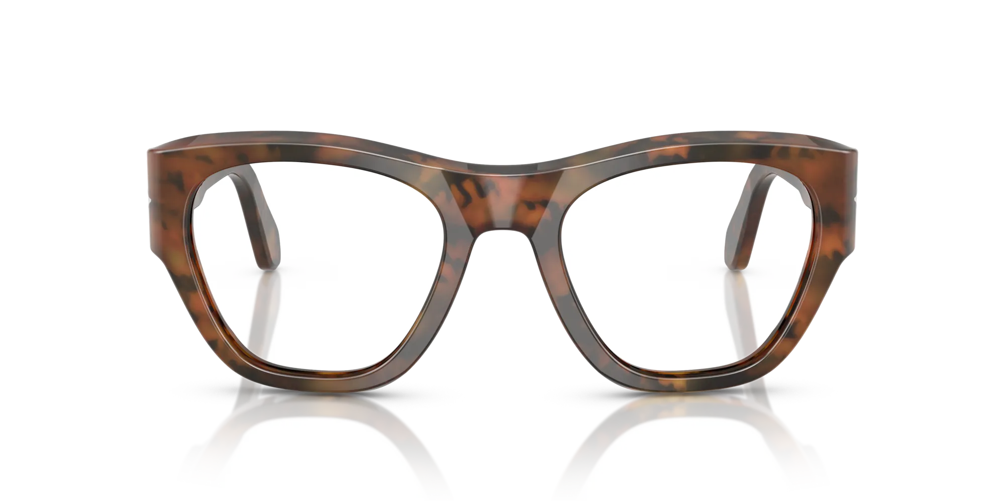 Persol PO0054V 108 Montature da vista Acetato Tartaruga Pillow Normale - immagine 3