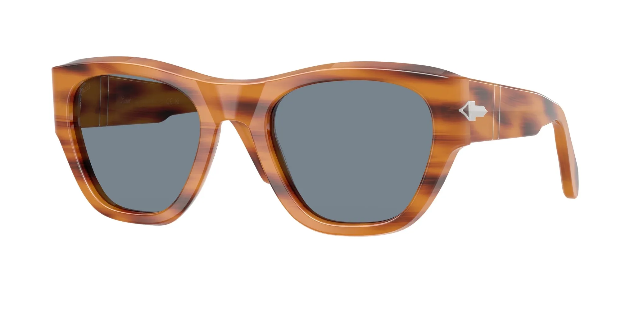 Persol PO0054S 960/56 Occhiali da sole Acetato Tartaruga Blu Pillow Normale - immagine 1